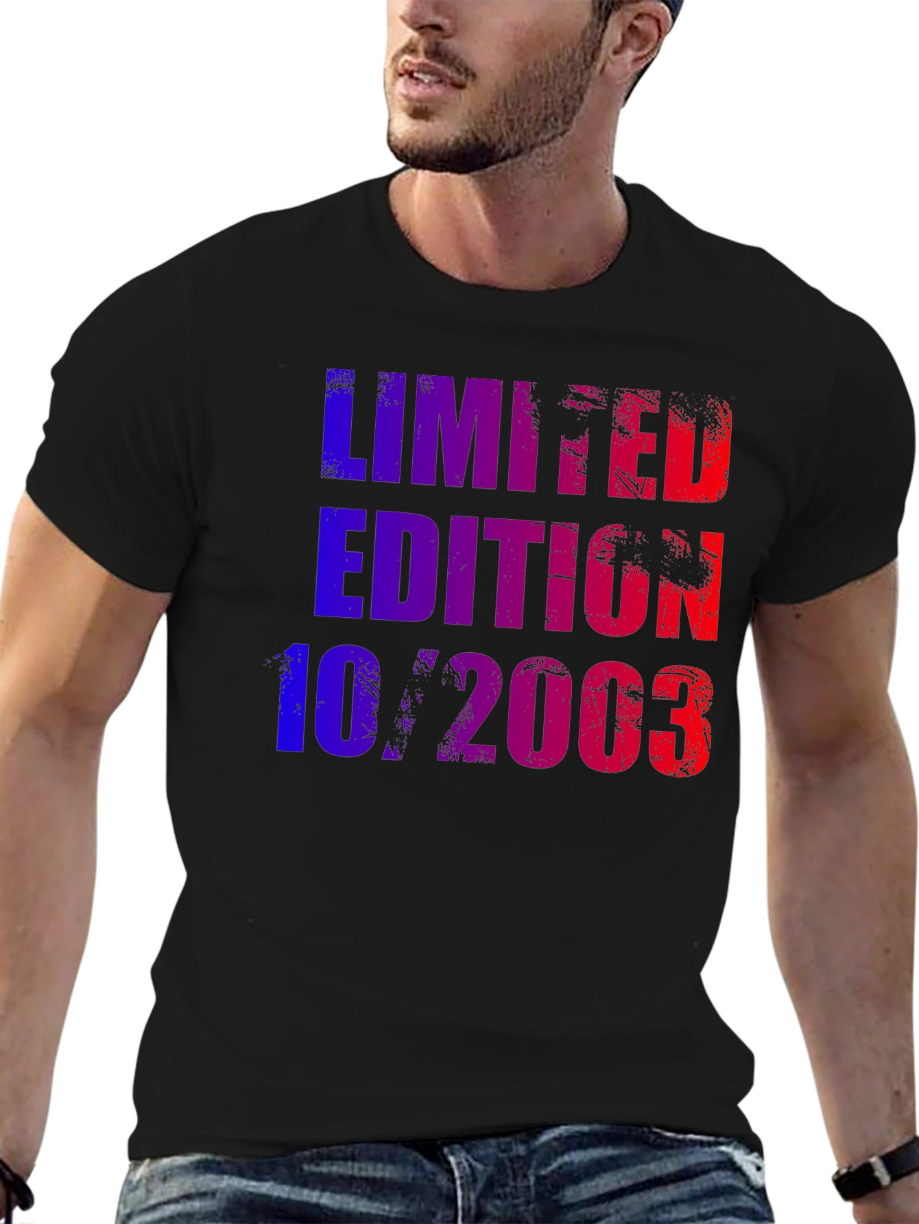 Black Limited Edition 10/2003 Graphic T-Shirt view 6