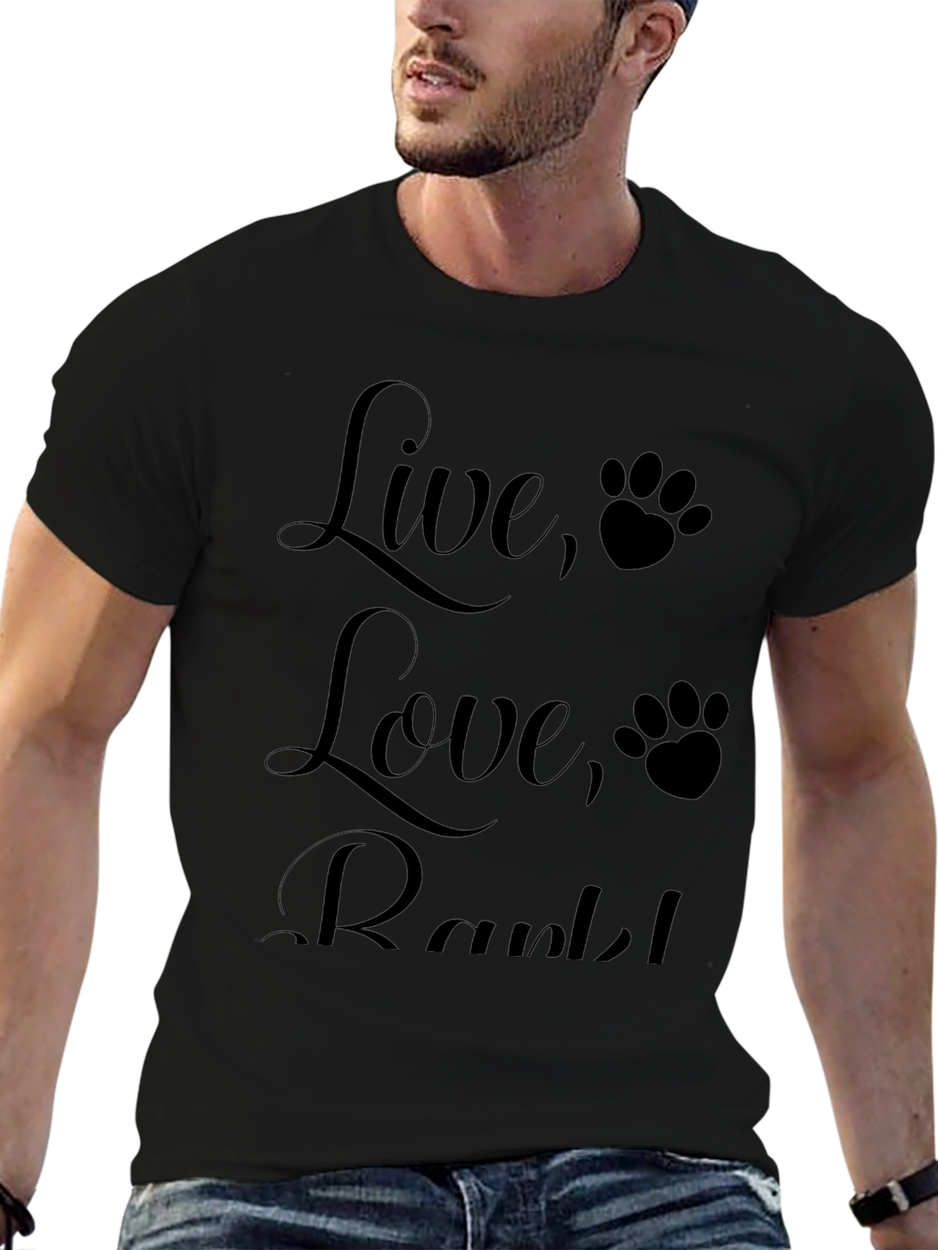 Live, Love, Bark! T-Shirt - 6