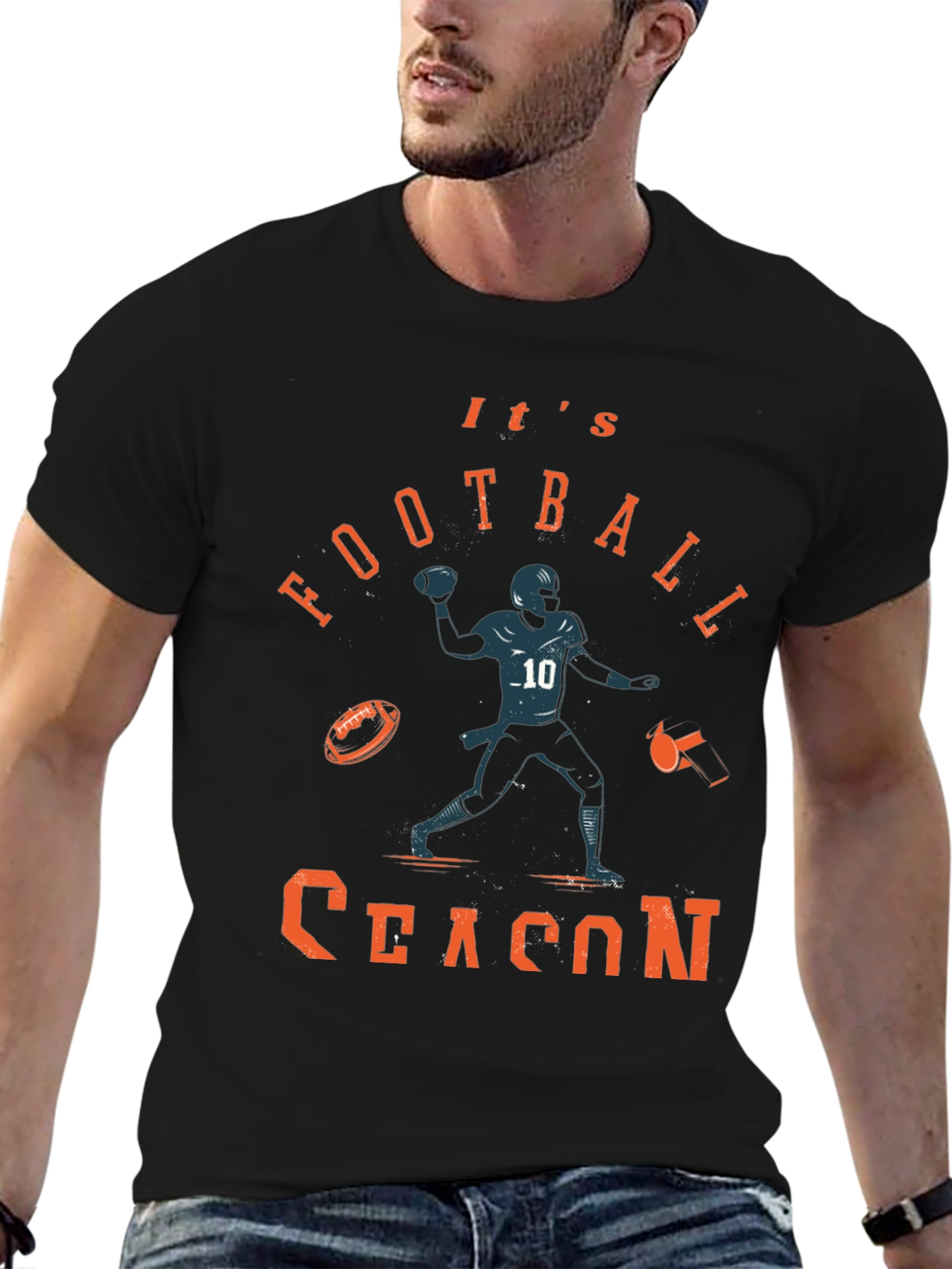 Football Season Graphic T-Shirt - 6