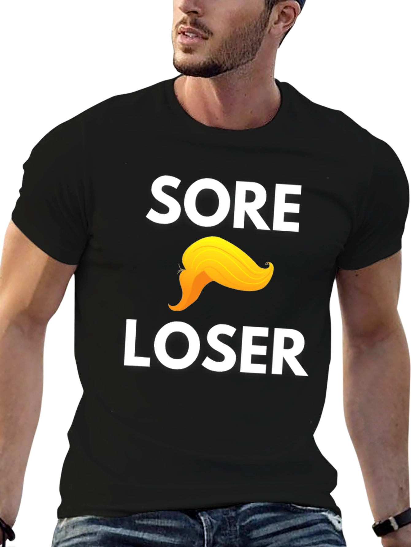 Black Sore Loser T-Shirt view 6