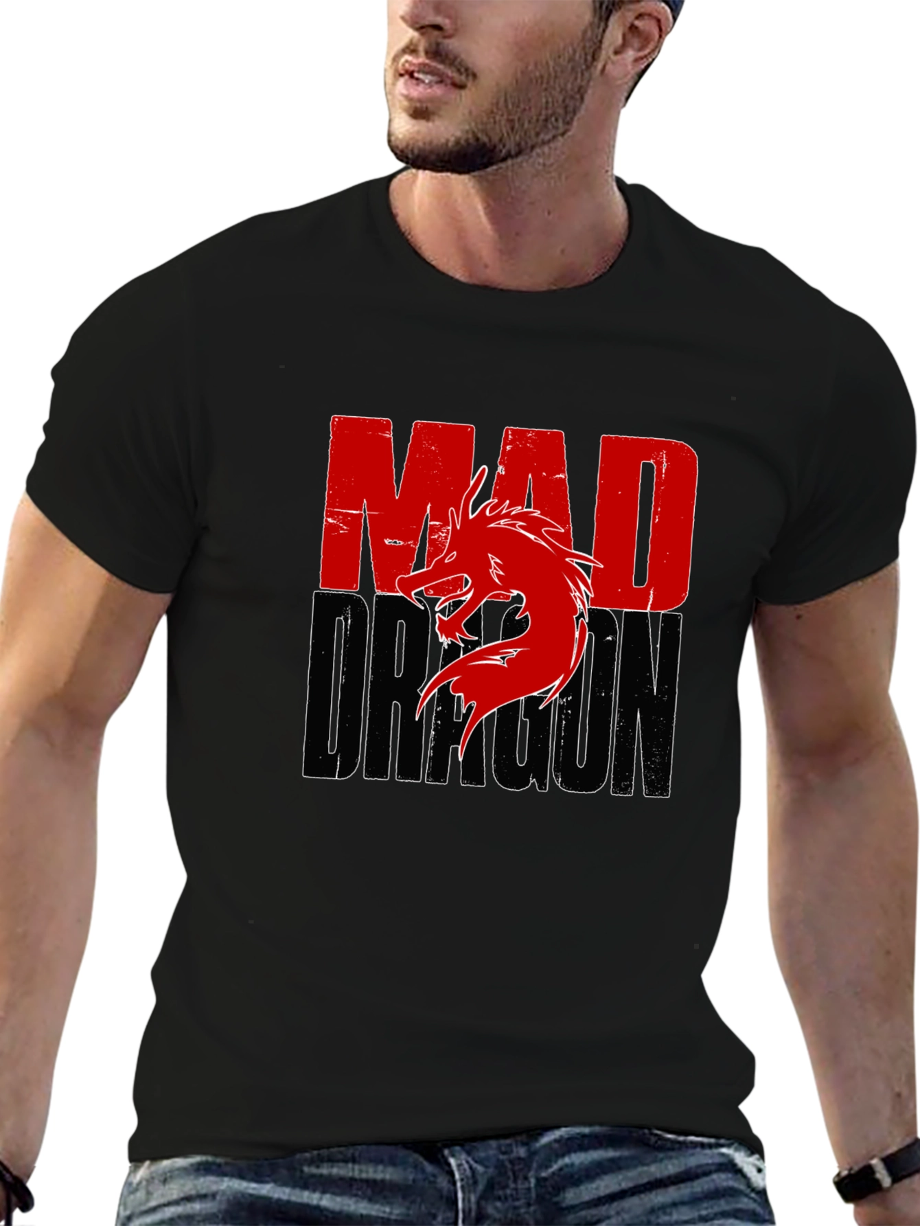 Mad Dragon Graphic T-Shirt - 6