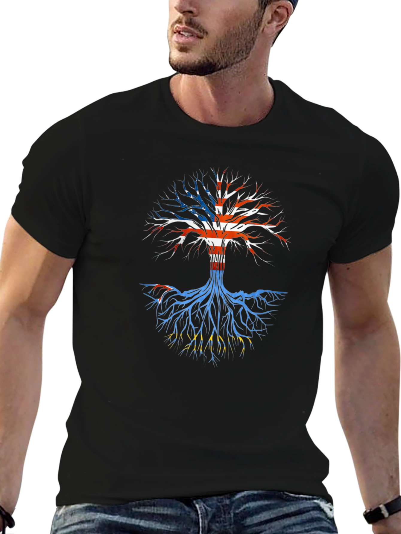 Flag Roots Graphic Tee - Tree of Life - 6