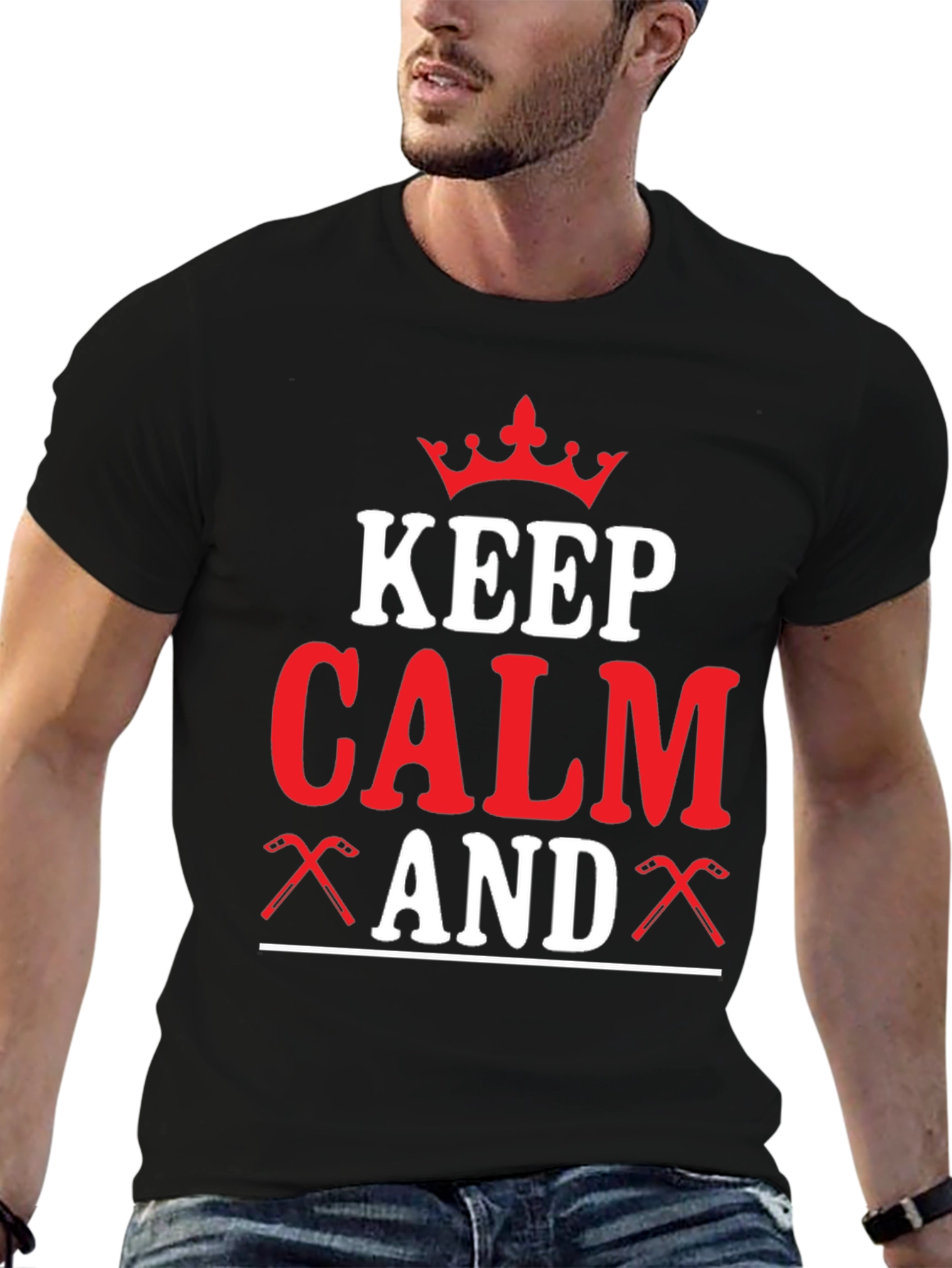 Keep Calm Hockey T-Shirt - 6