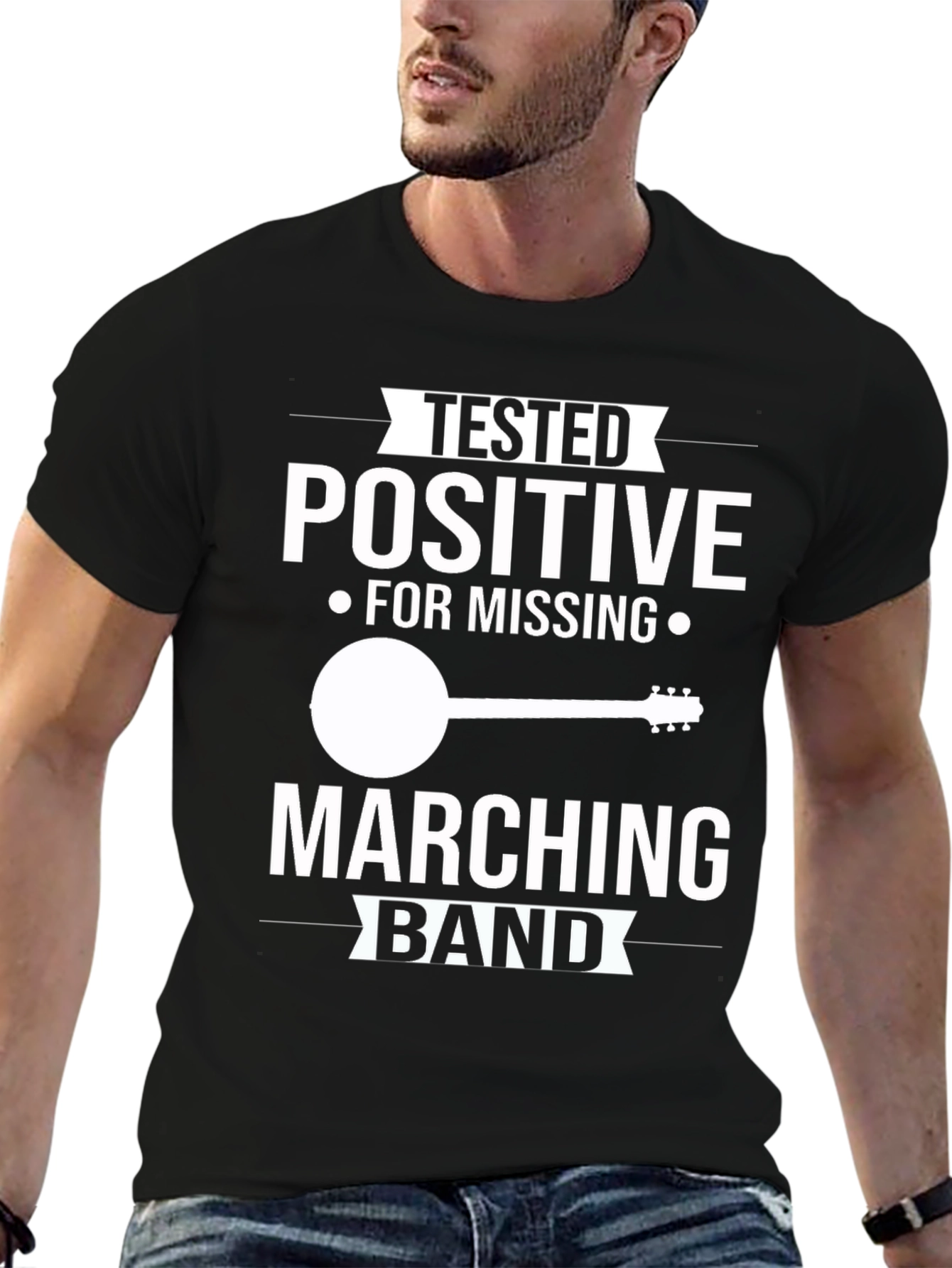 Black Missing Marching Band T-Shirt view 6