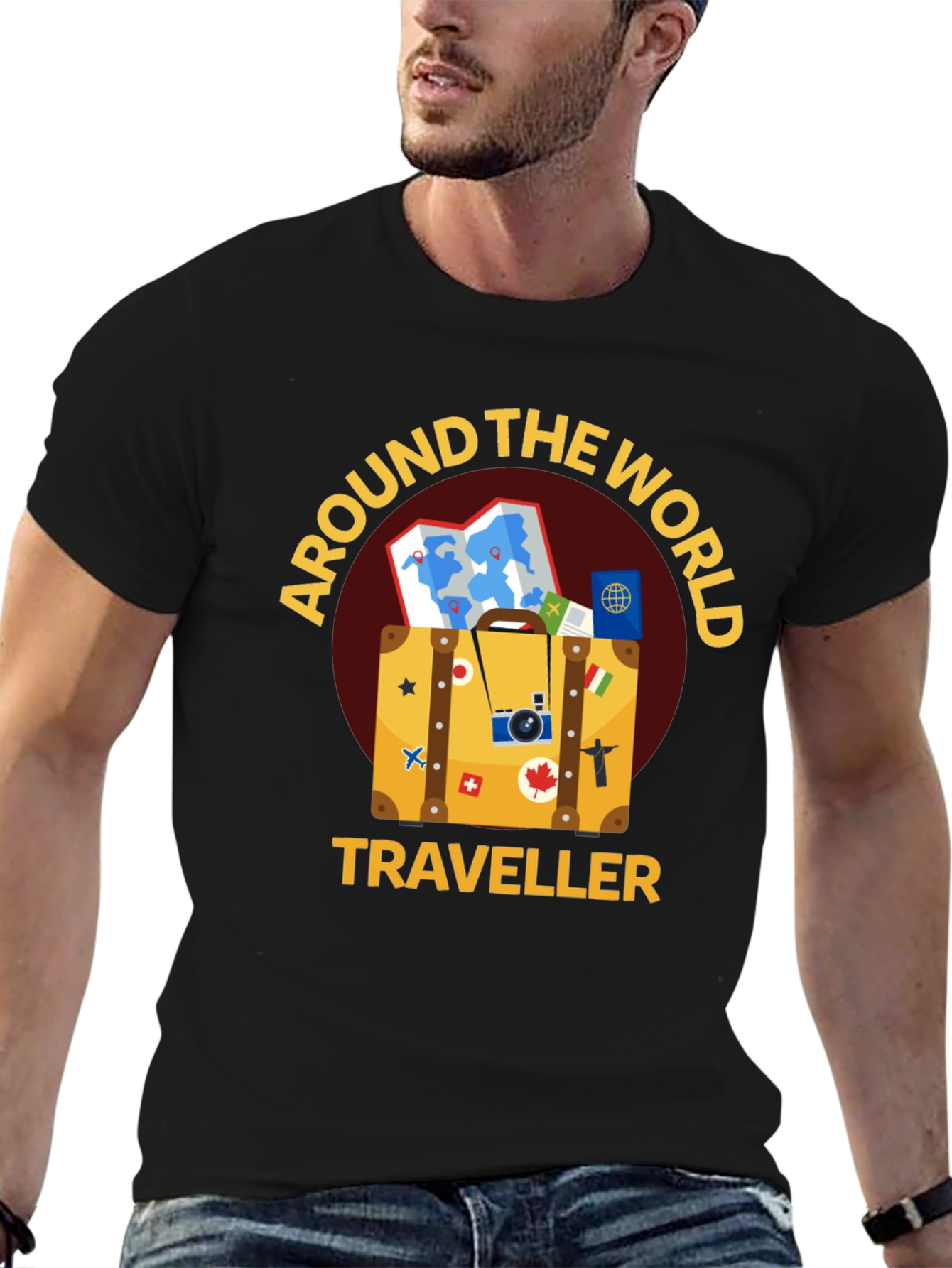 Around The World Traveler T-Shirt - 6