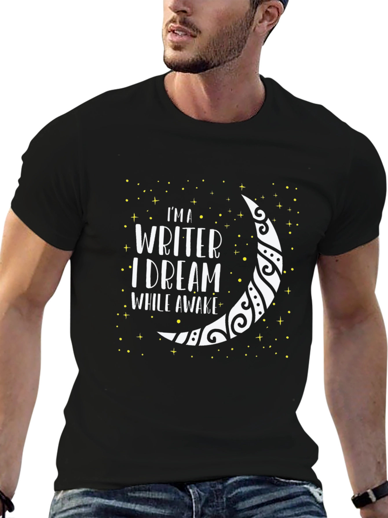 Writer Dreamer Graphic Tee - Black - 6