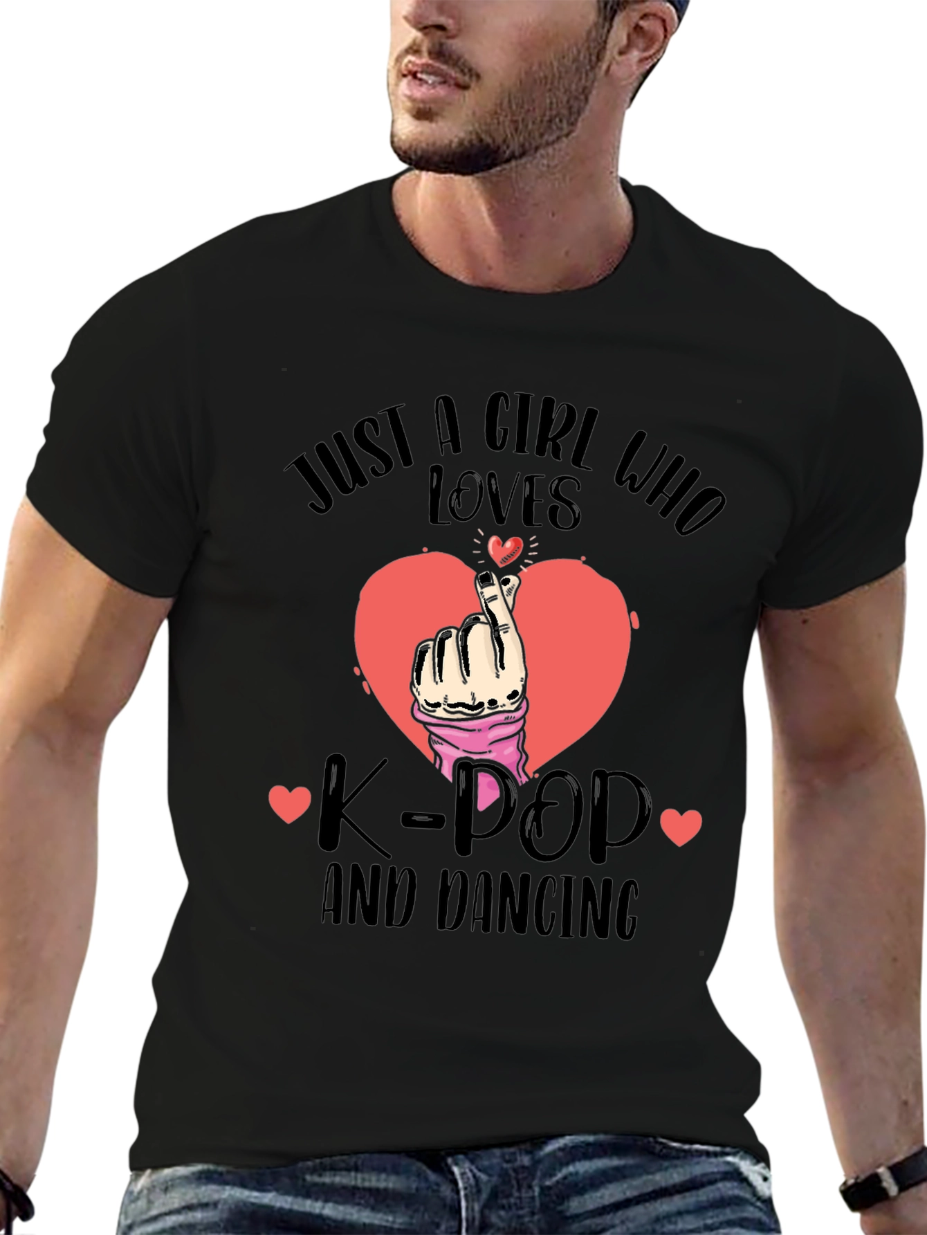 Black K-Pop & Dancing T-Shirt view 6