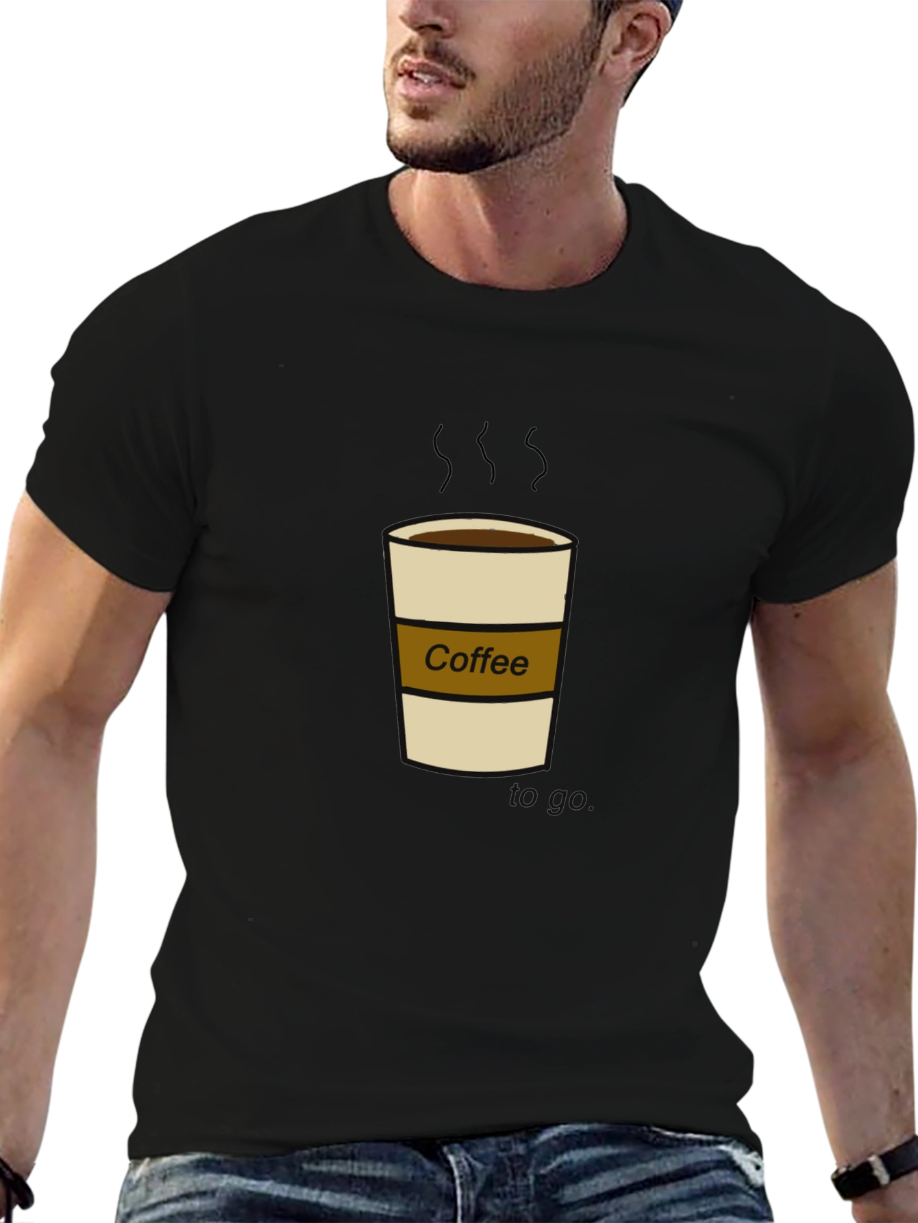 Black Coffee T-Shirt - Stylish Graphic Tee for Coffee Lovers view 6