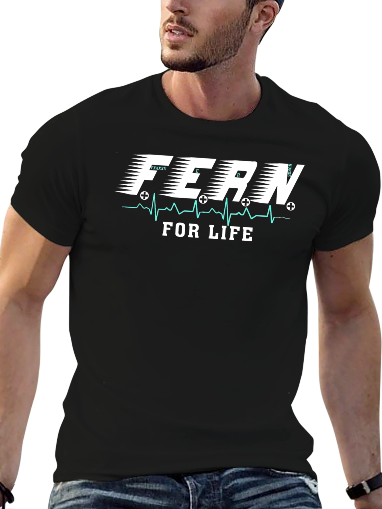 Black Fern for Life Graphic Tee view 6