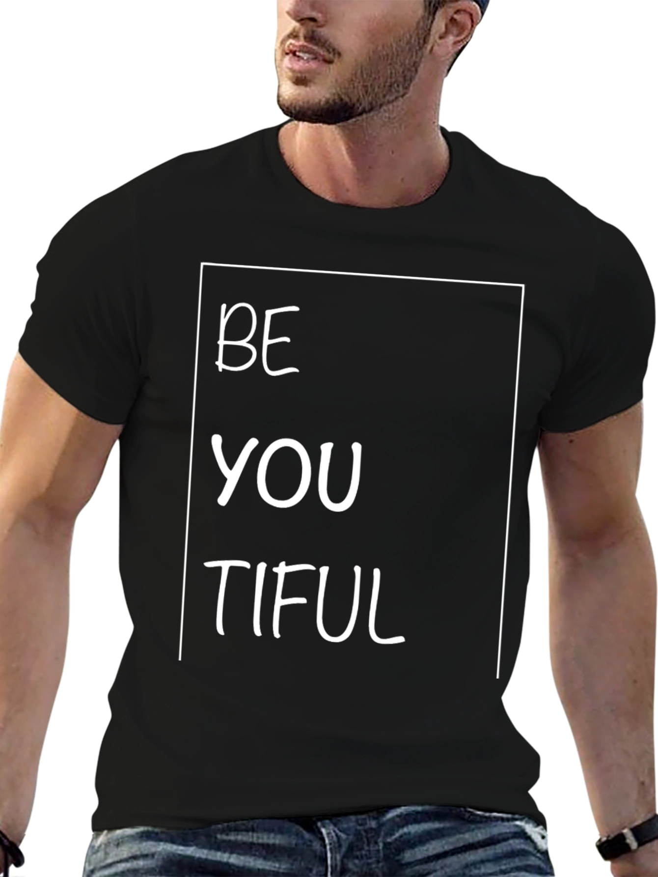 Black BeYOUtiful Graphic T-Shirt view 6