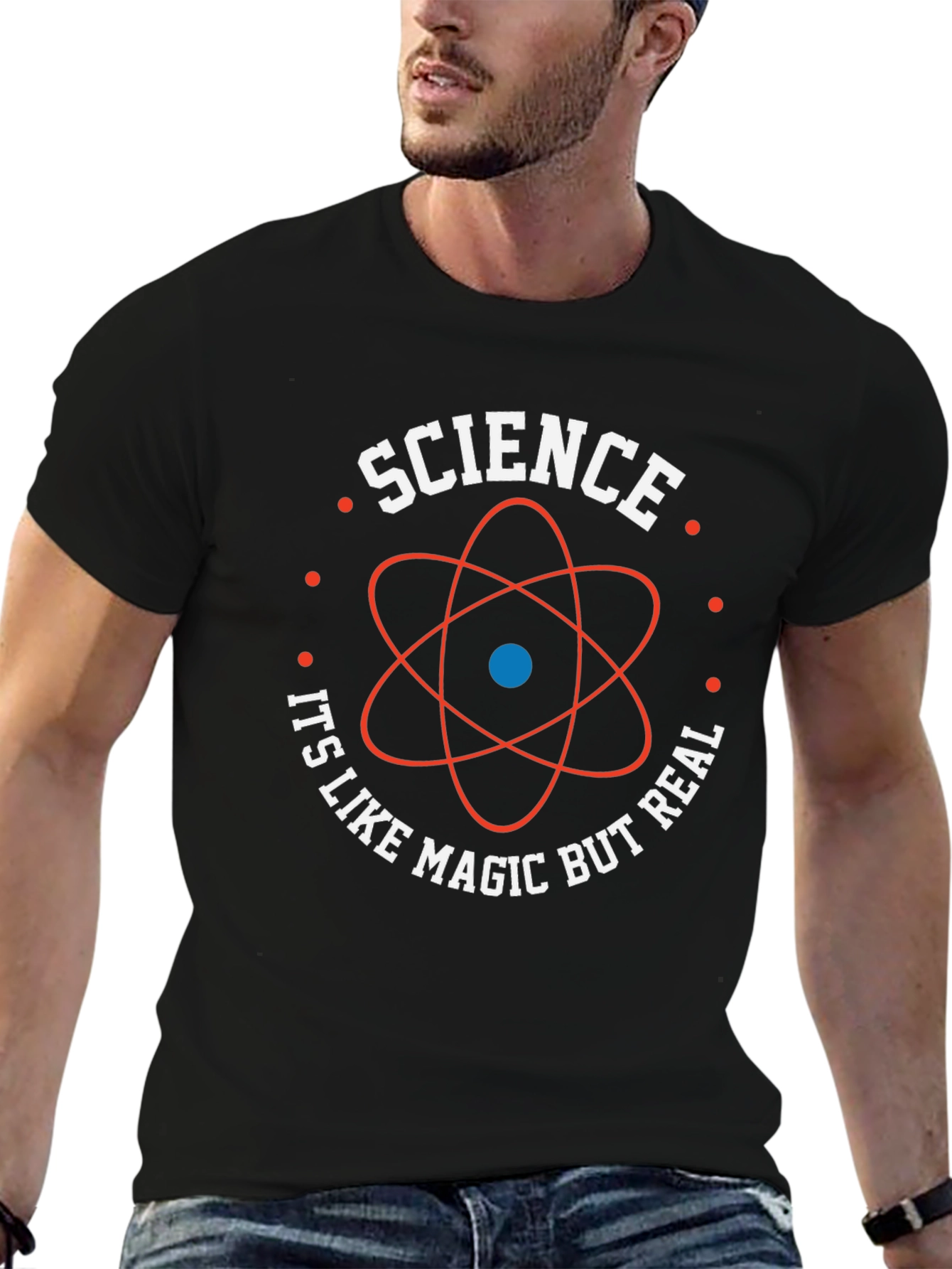 Black Science Like Magic But Real T-Shirt view 6