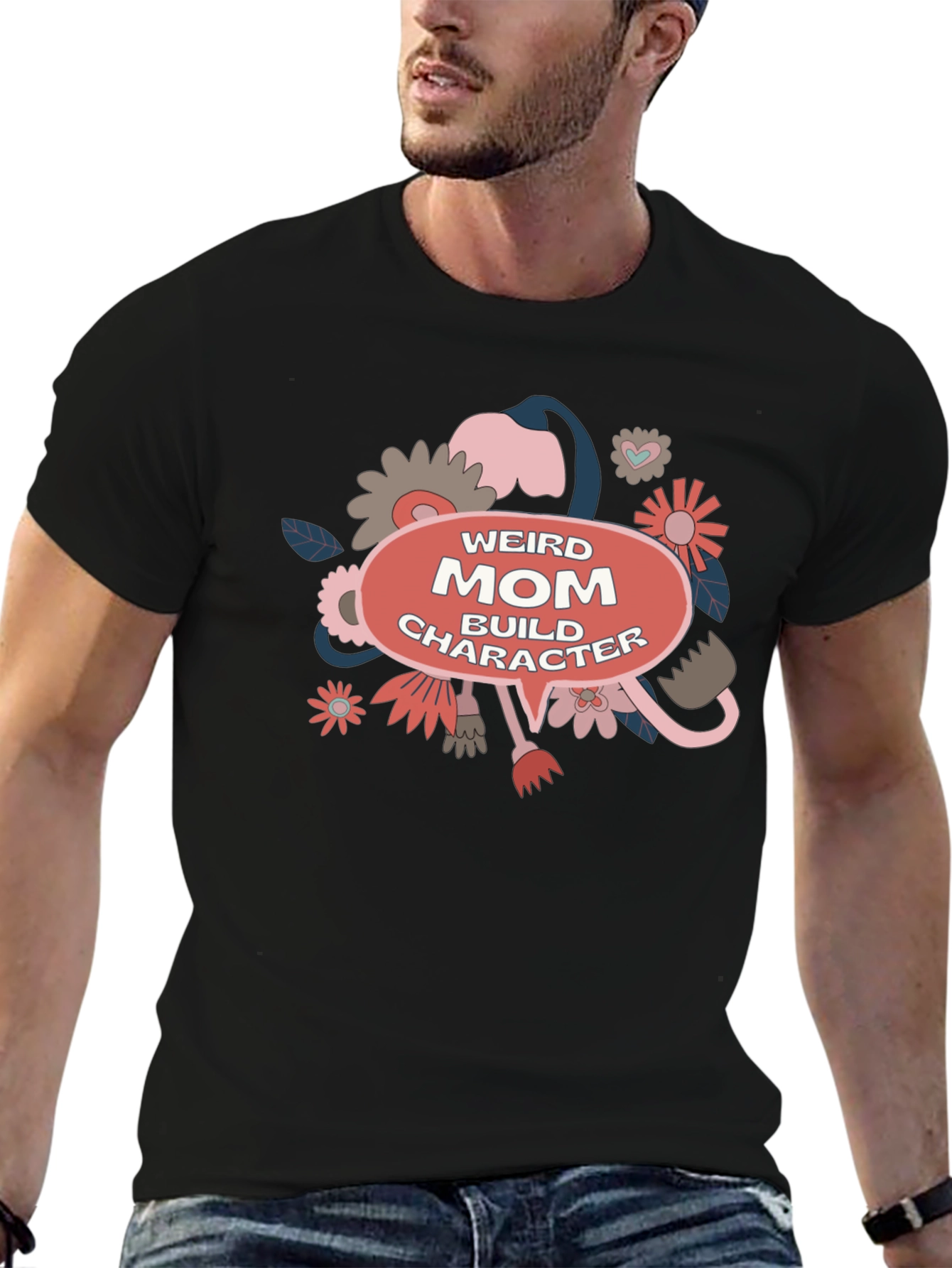 Weird Mom Build Character Graphic Tee - 6