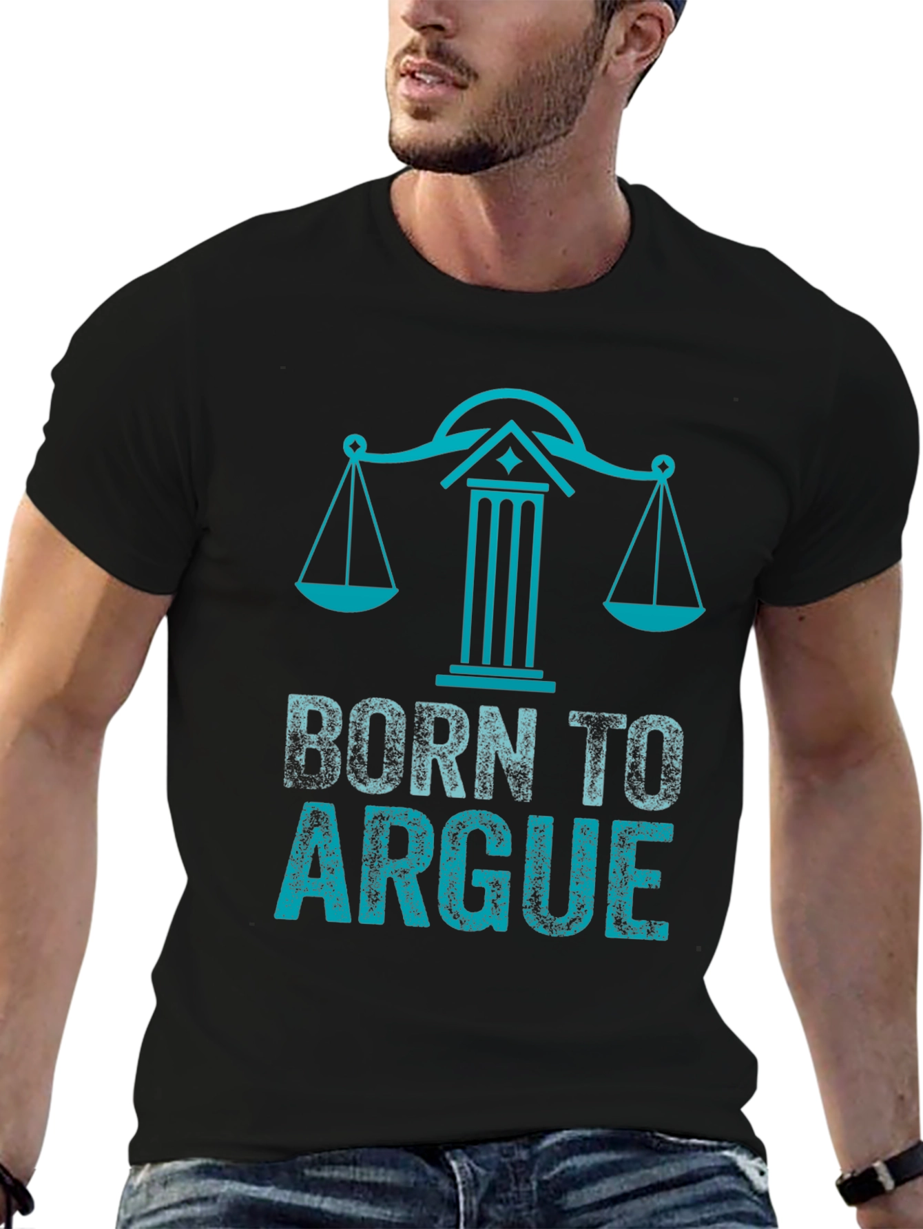 Born to Argue T-Shirt - Lawyer Gift - 6