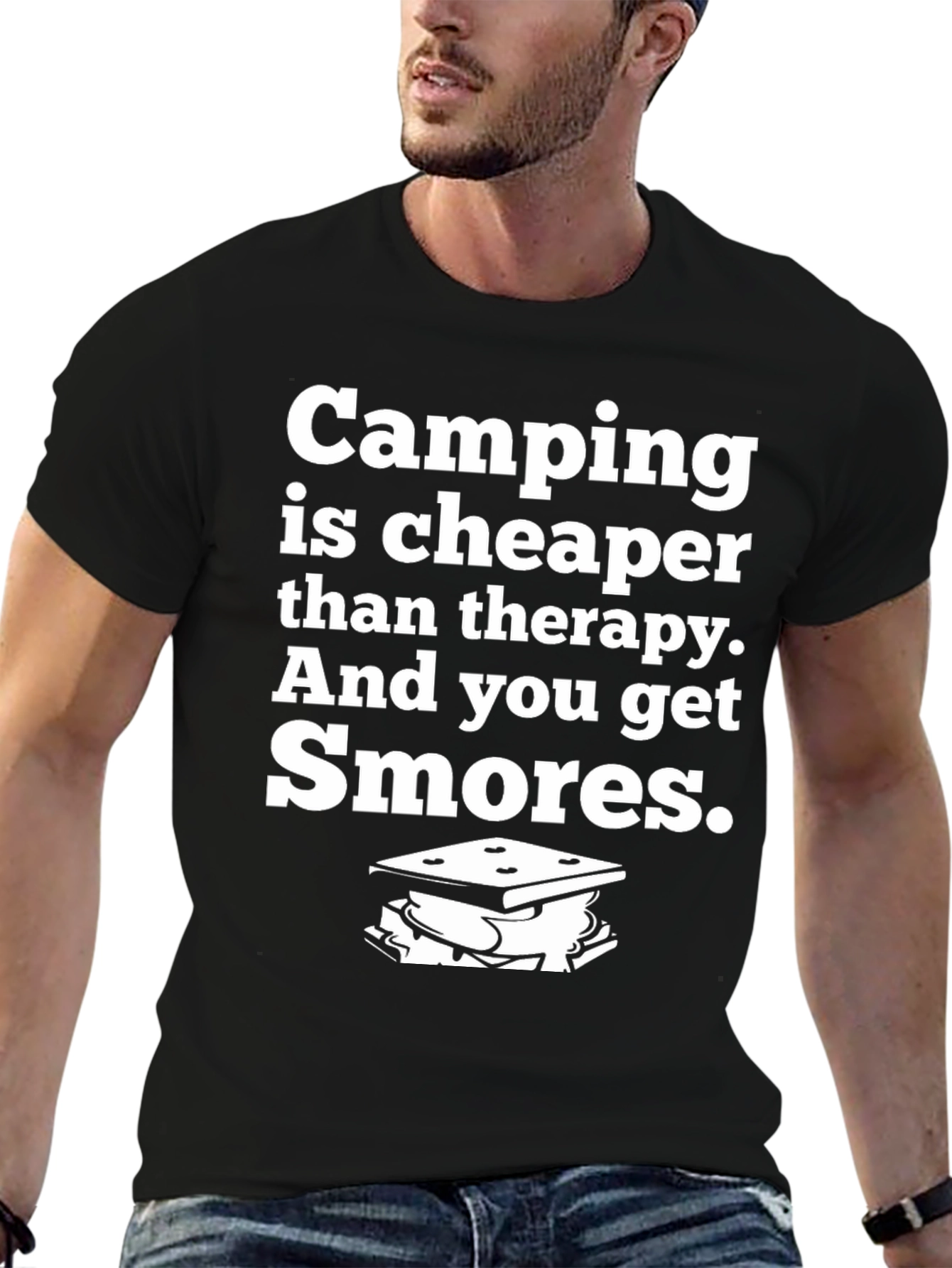 Camping is Cheaper Smores T-Shirt - 6
