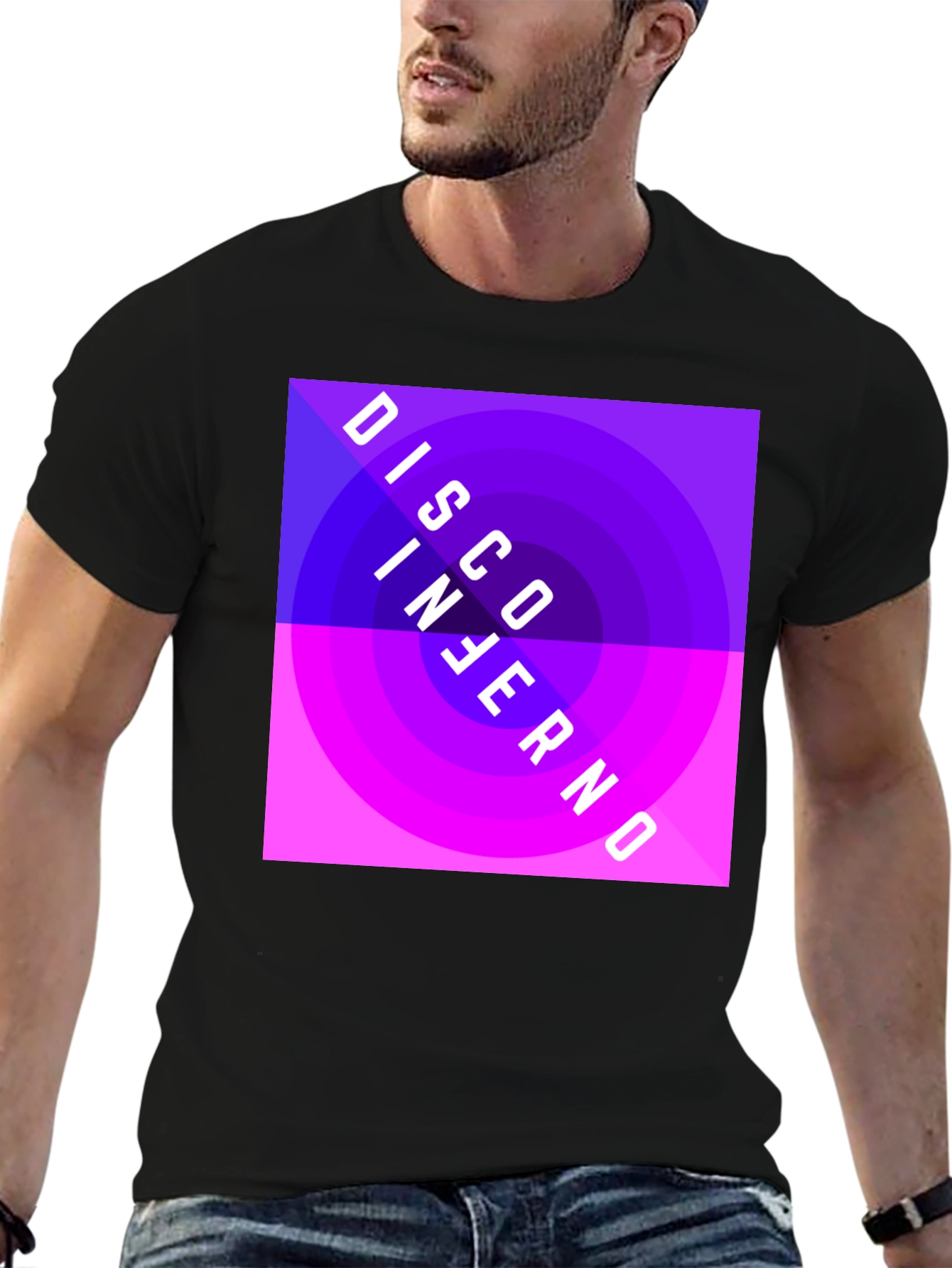 Black Disco Inferno Graphic Tee view 6
