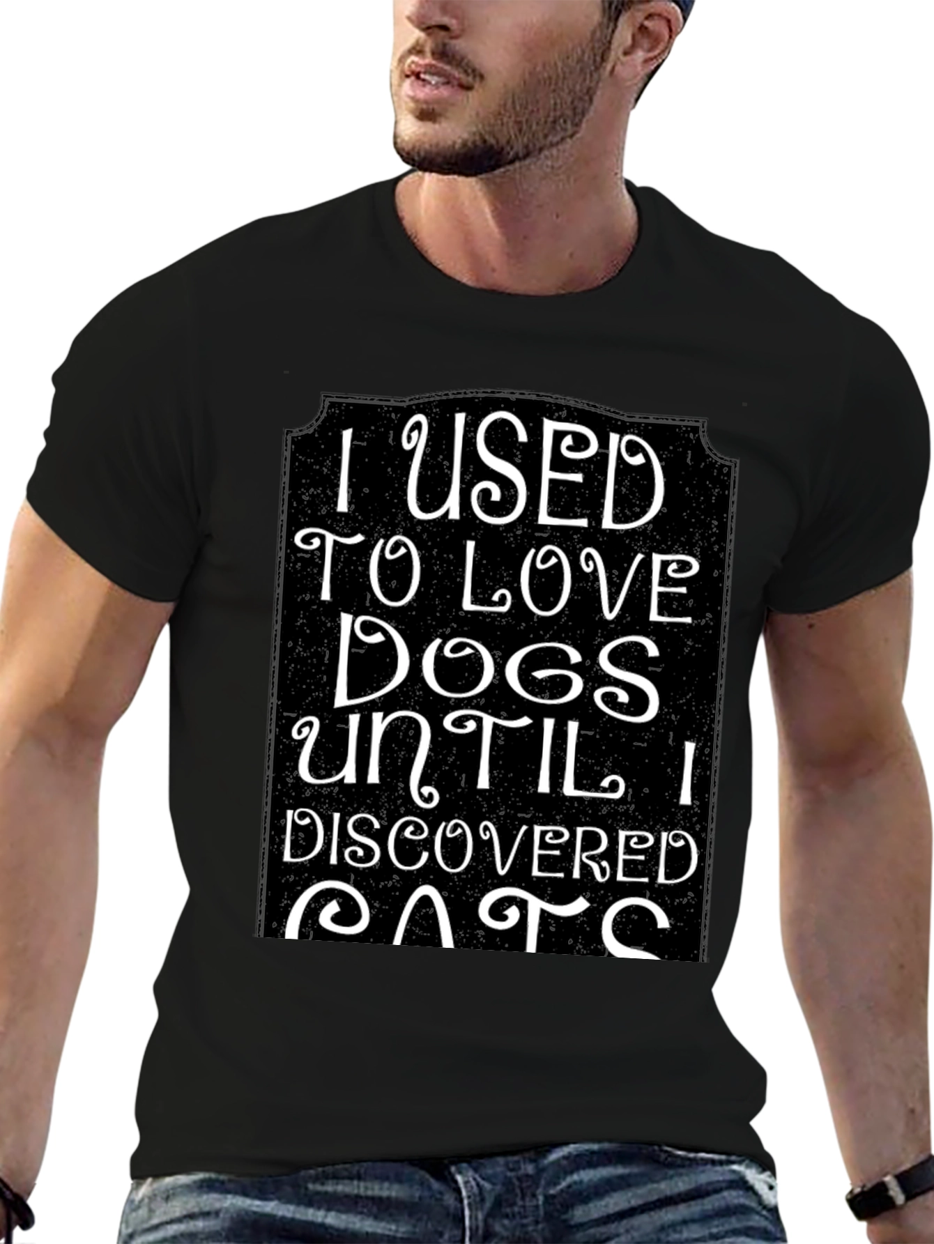 I Used To Love Dogs T-Shirt Funny Cat Lover Tee - 6