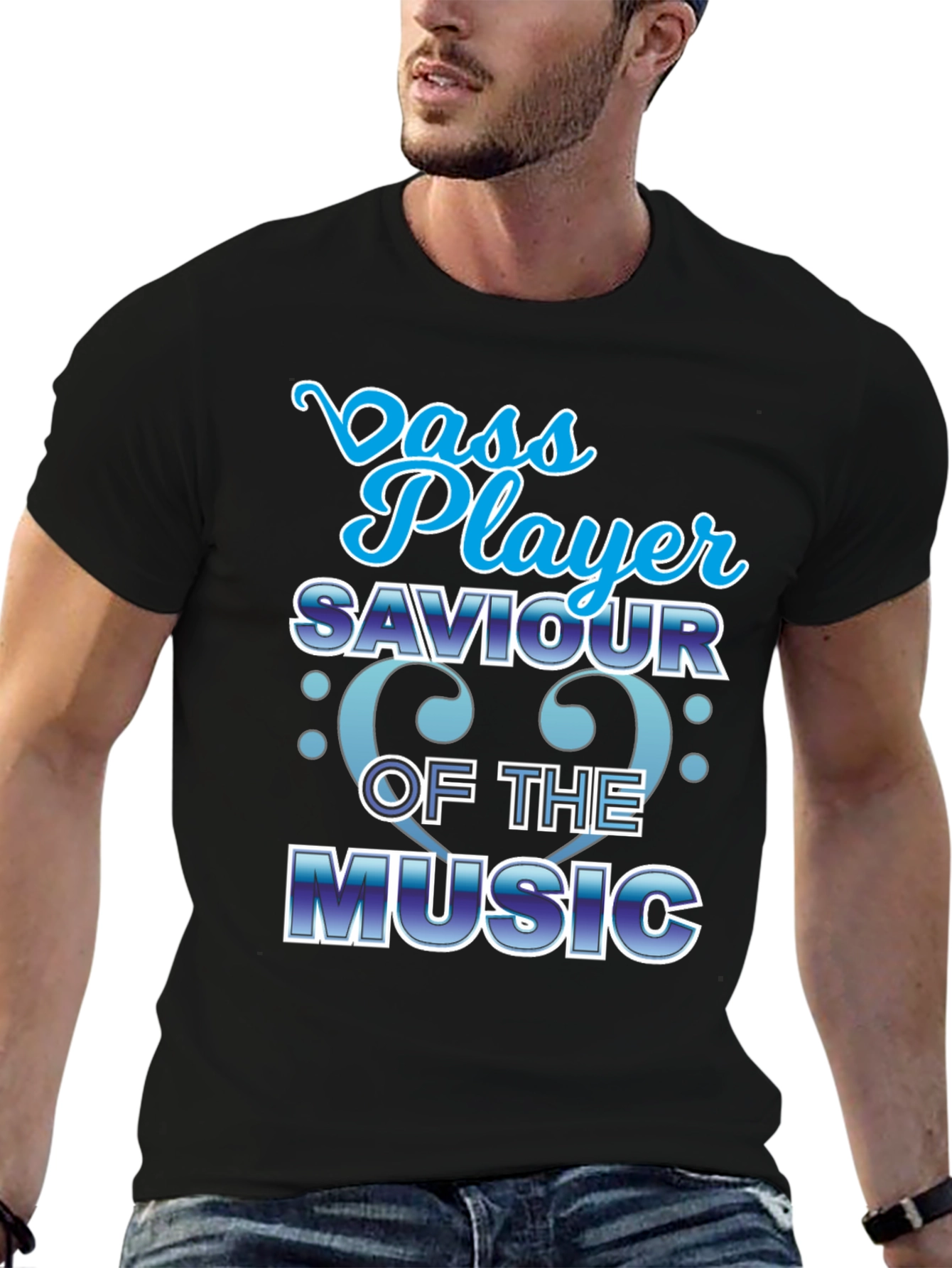 Bass Player Saviour of the Music T-Shirt - 6