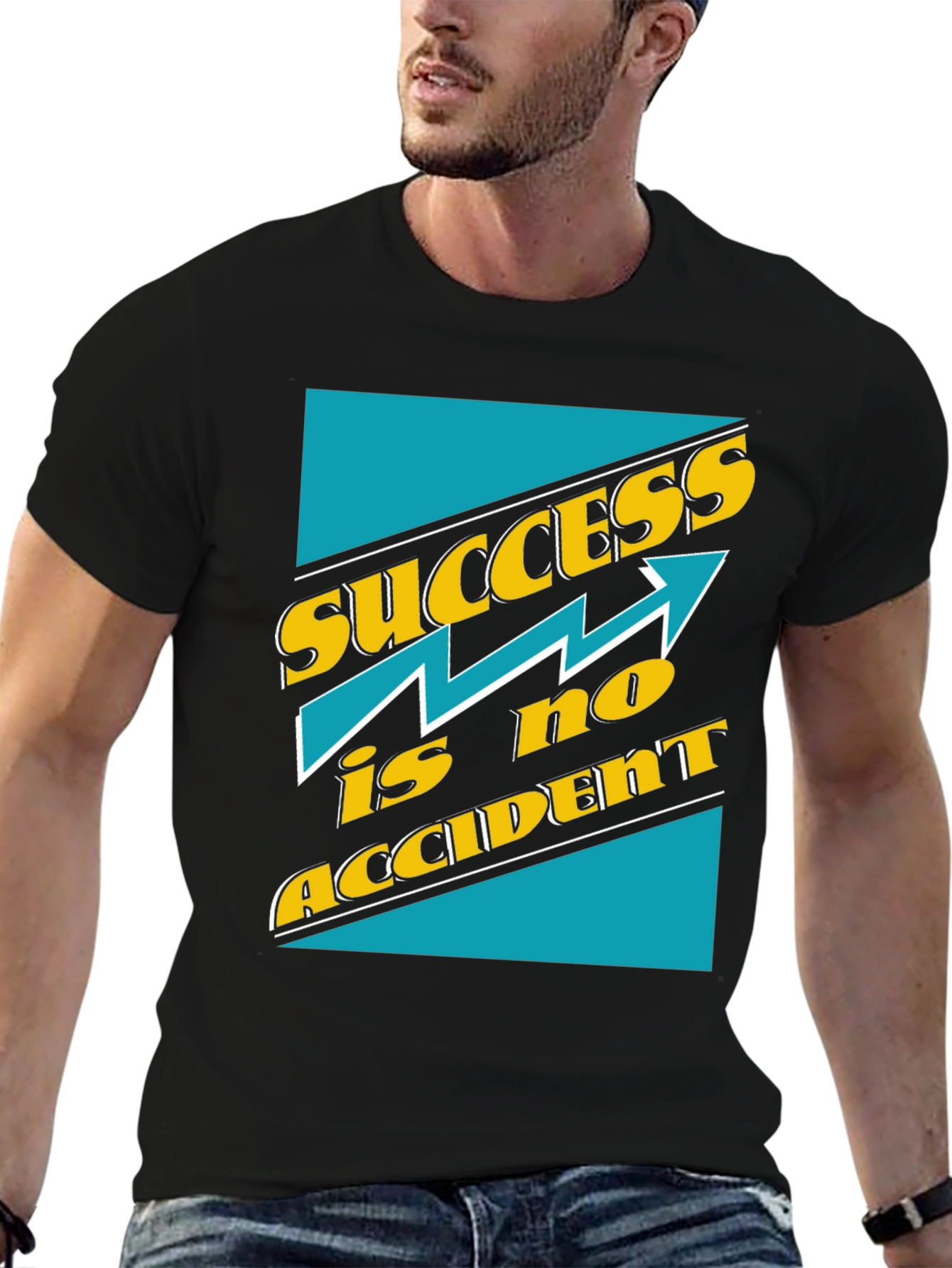 Black Success Is No Accident T-Shirt view 6