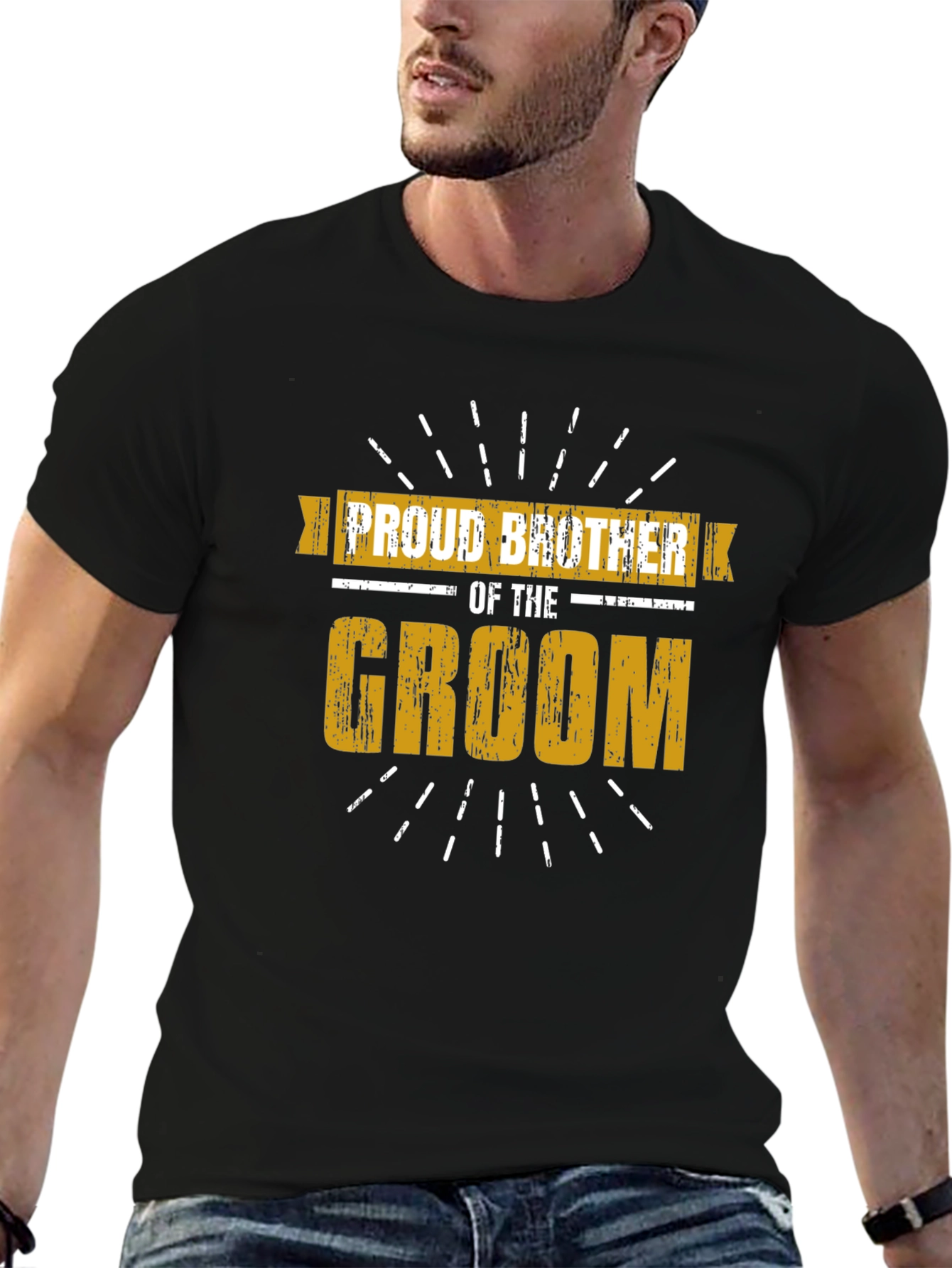 Proud Brother of the Groom T-Shirt - 6