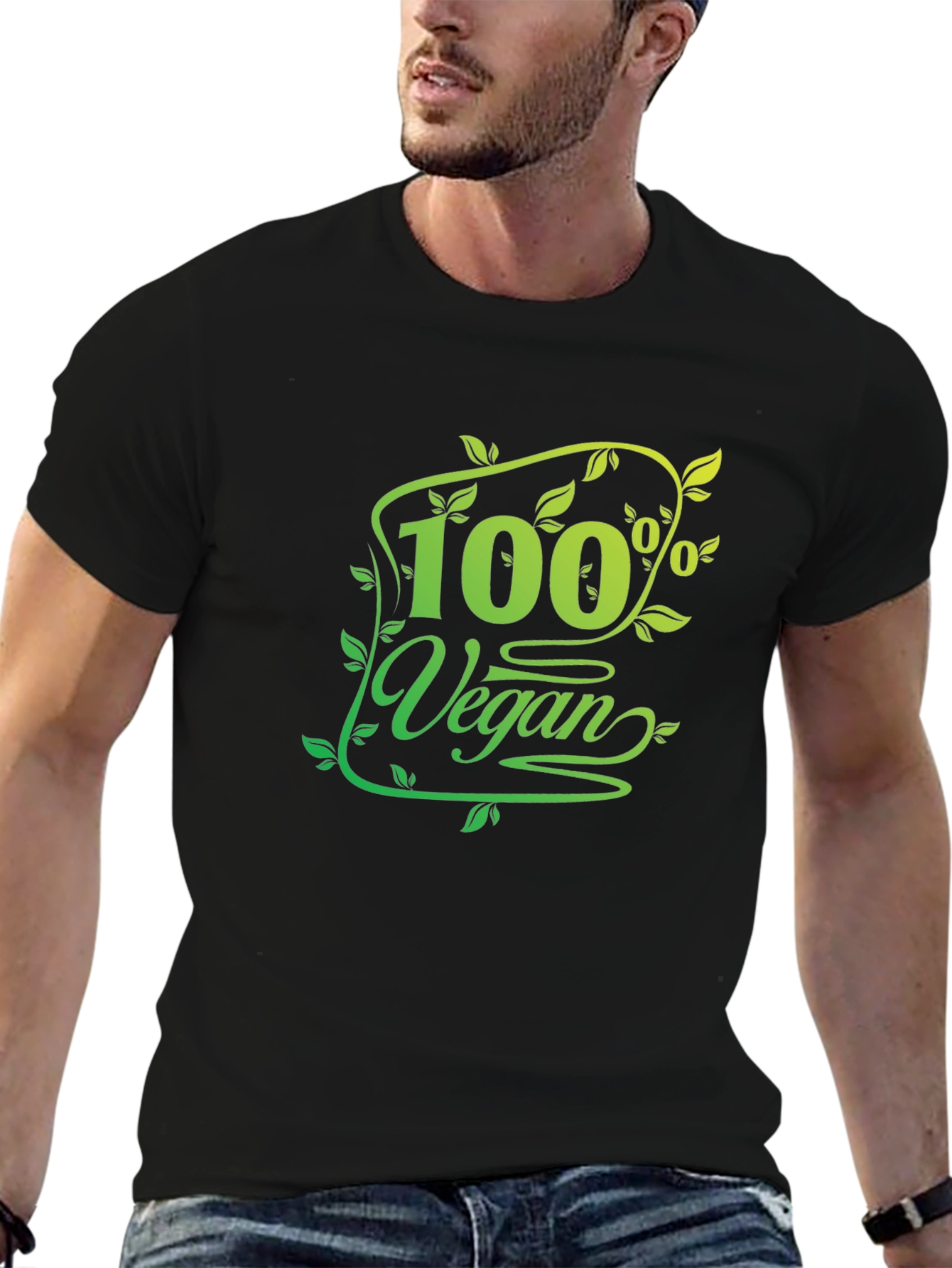 100% Vegan Graphic Tee - Eco-Friendly Fashion - 6