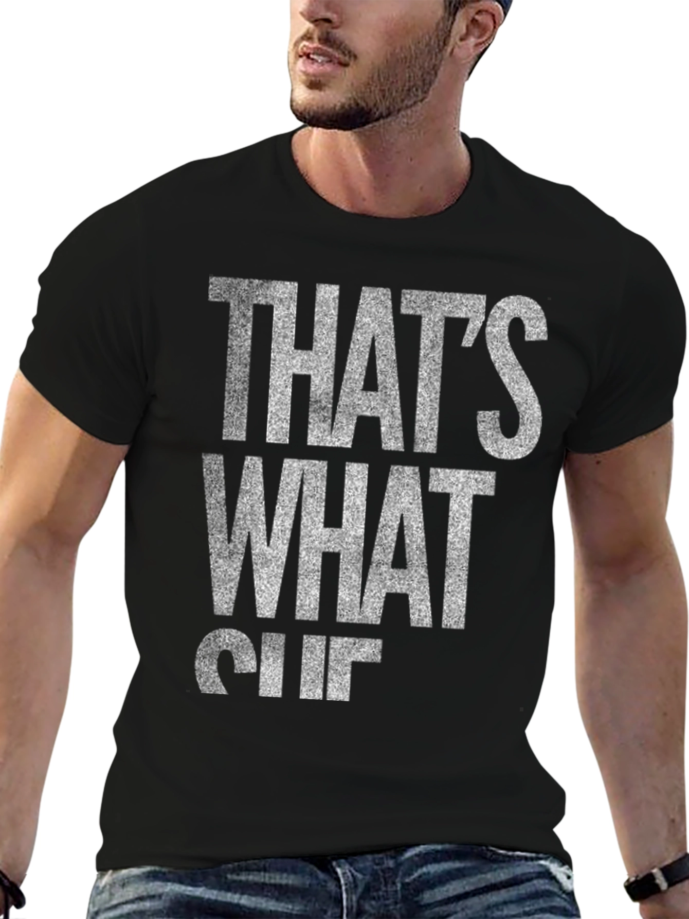 Black That's What She Said Graphic Tee view 6