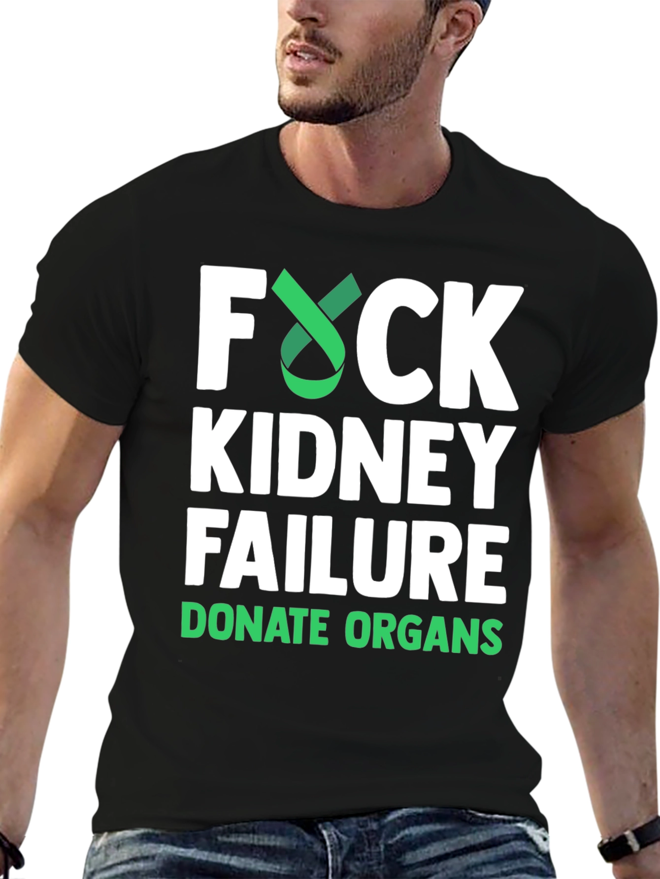 Kidney Failure Awareness Tee - Donate Organs - 6
