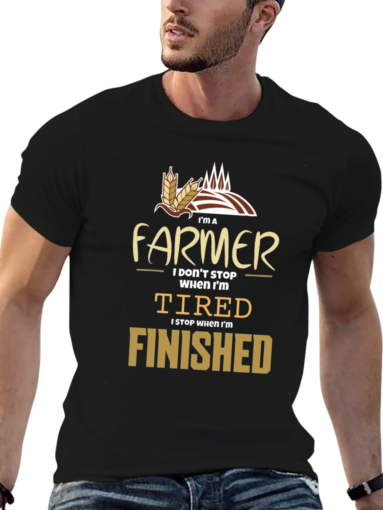I'm a Farmer T-Shirt - Funny Farming Quote - 6