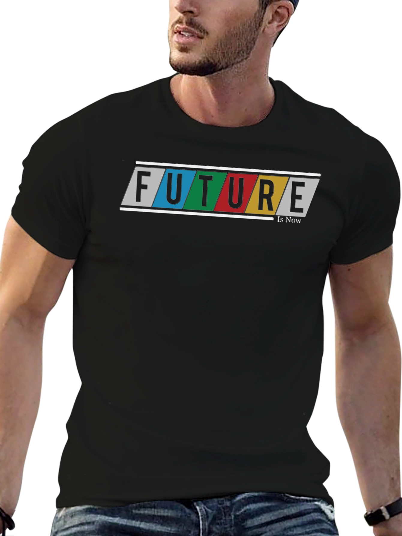 Black Future Is Now T-Shirt - Black view 6