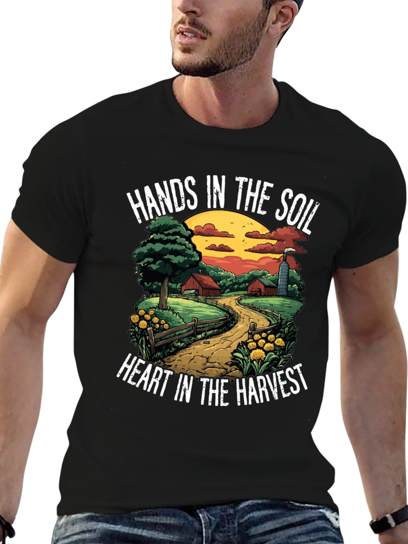 Hands in the Soil Farm Graphic Tee - 6
