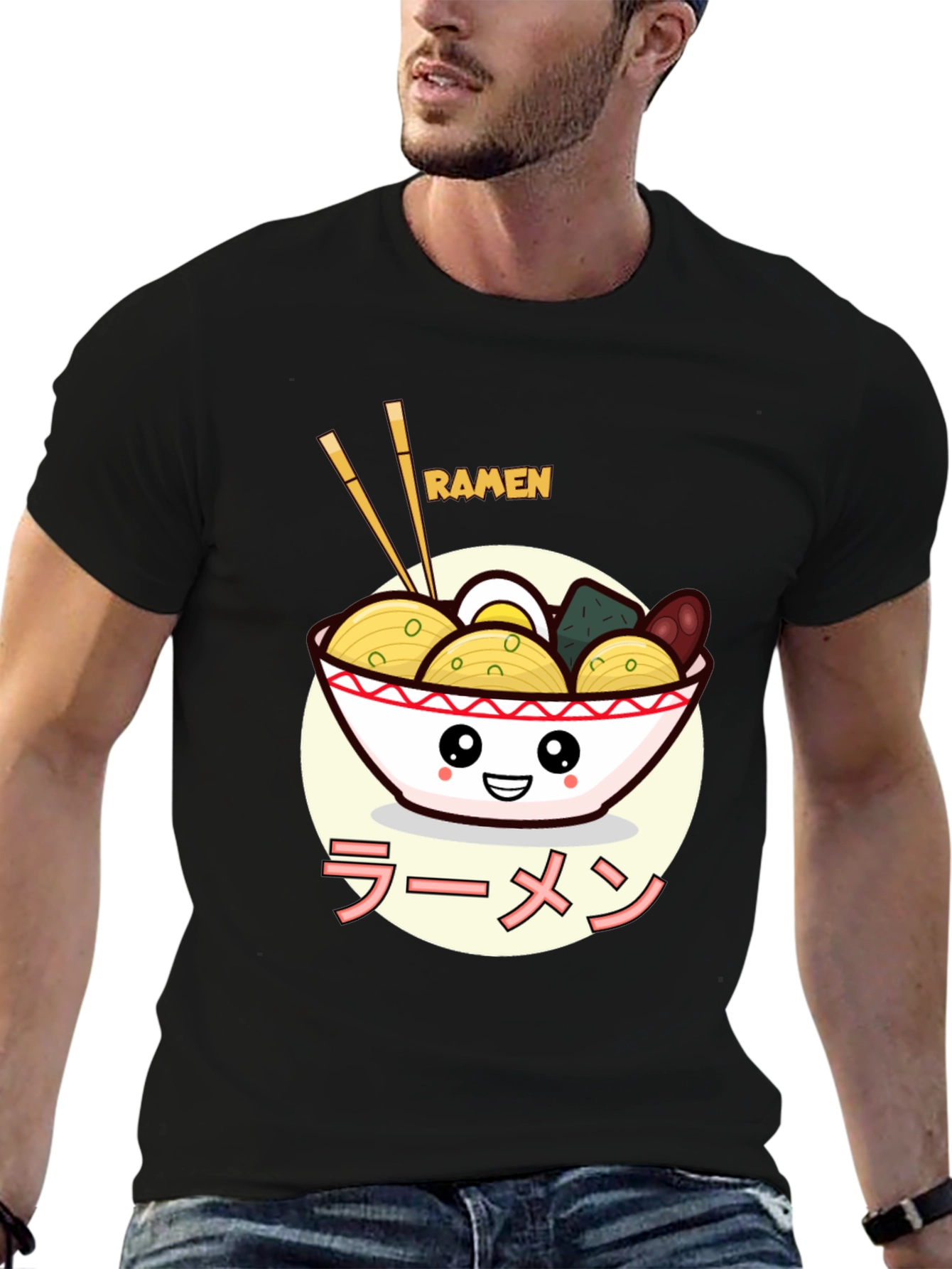Ramen Bowl Graphic Tee - Cute Anime Food T-Shirt - 6