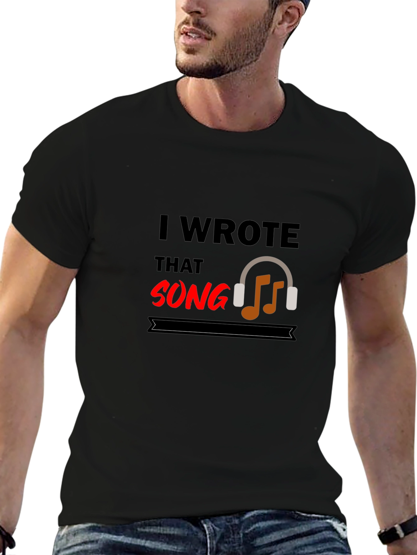 I Wrote That Song T-Shirt - Music Lover Tee - 6