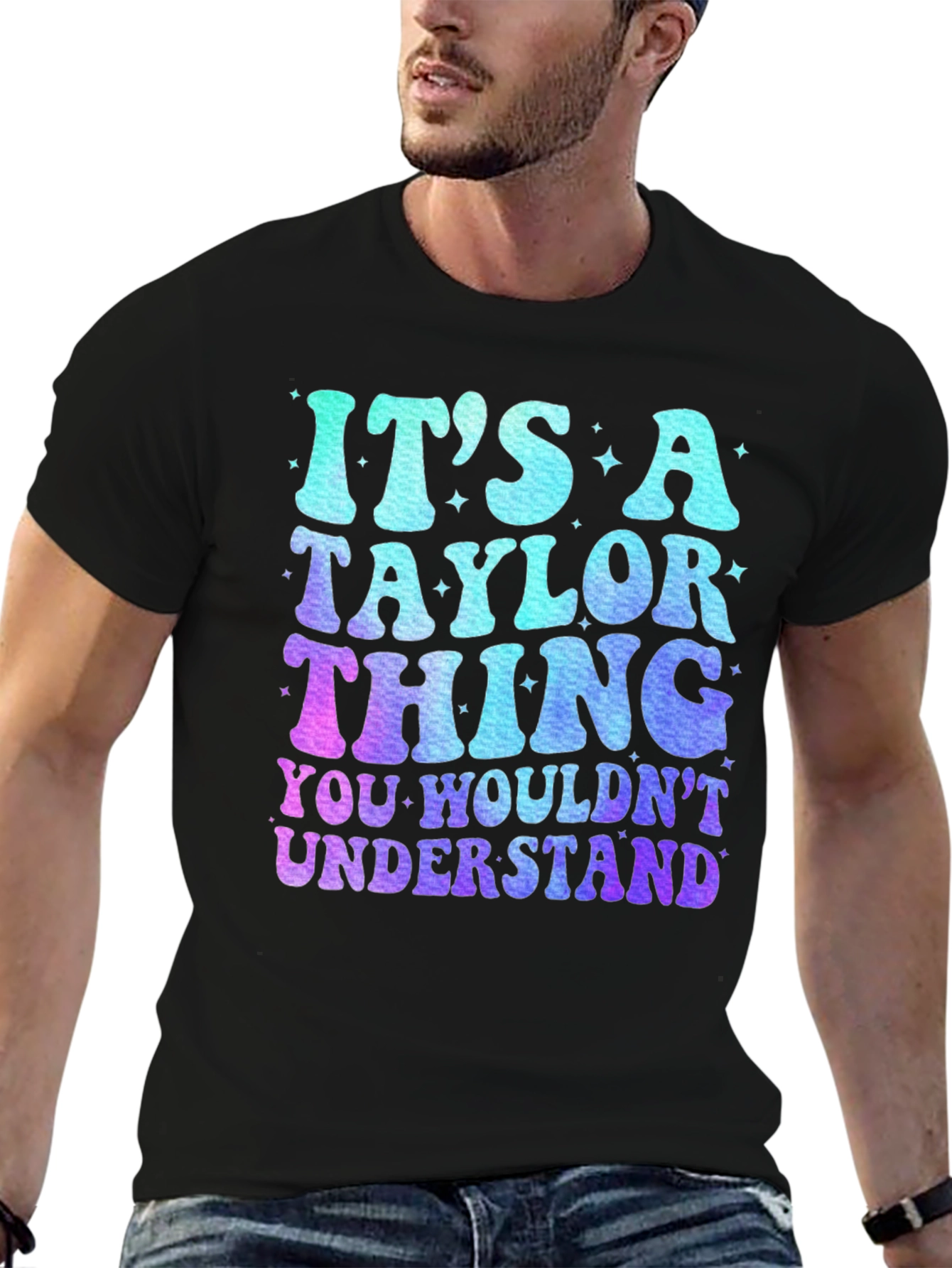 Black It's a Taylor Thing T-Shirt view 6