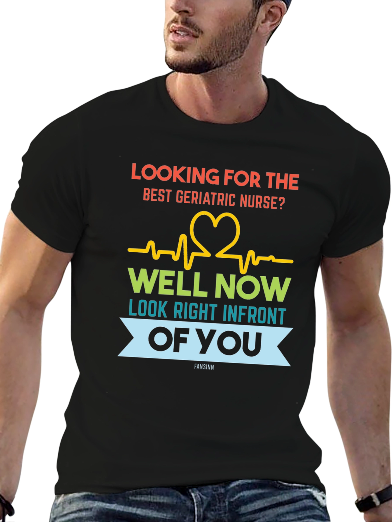 Black Geriatric Nurse T-Shirt: Looking For The Best? view 6