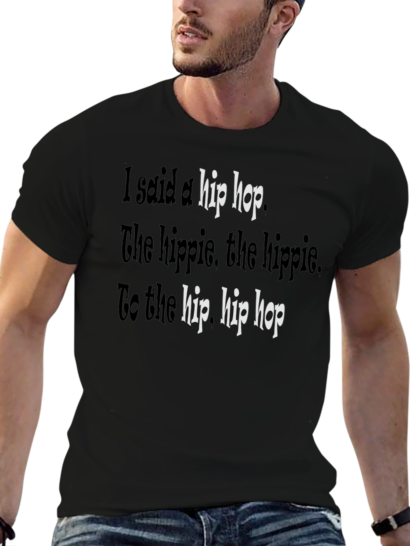 Hip Hop Lyric T-Shirt - Iconic 80s Style - 6