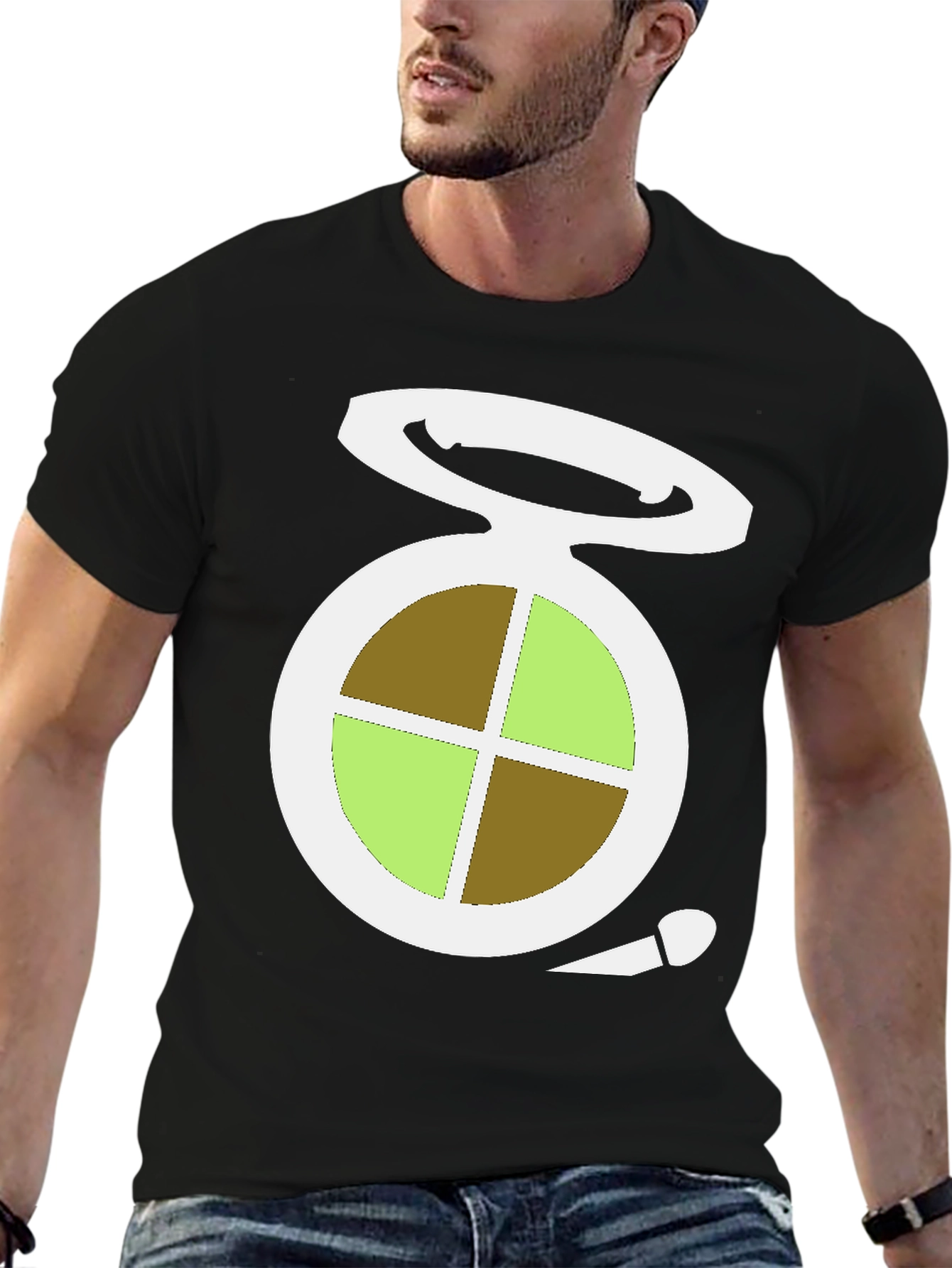 Black Makeup Palette Graphic Tee - Stylish Beauty Lover's Shirt view 6