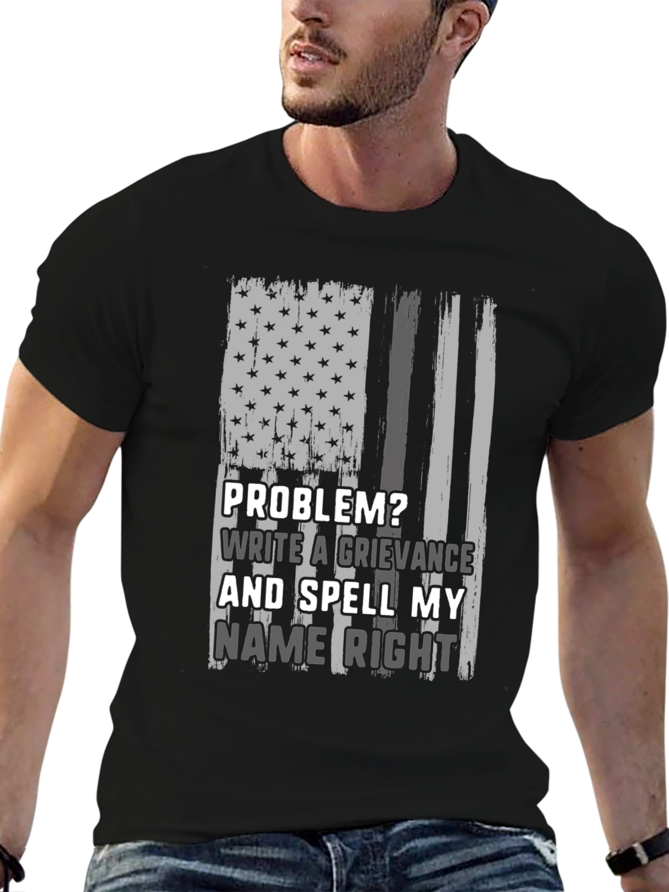 Black Problem? Write a Grievance T-Shirt view 6