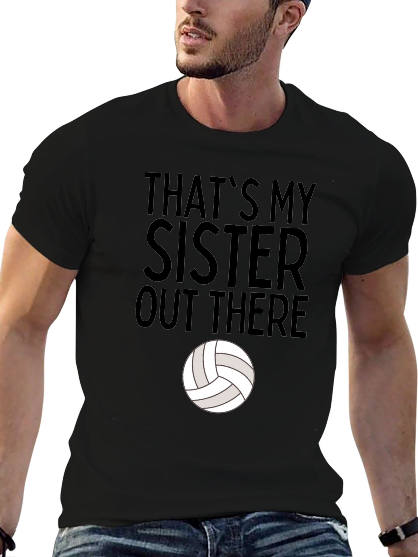 That's My Sister Volleyball T-Shirt - 6