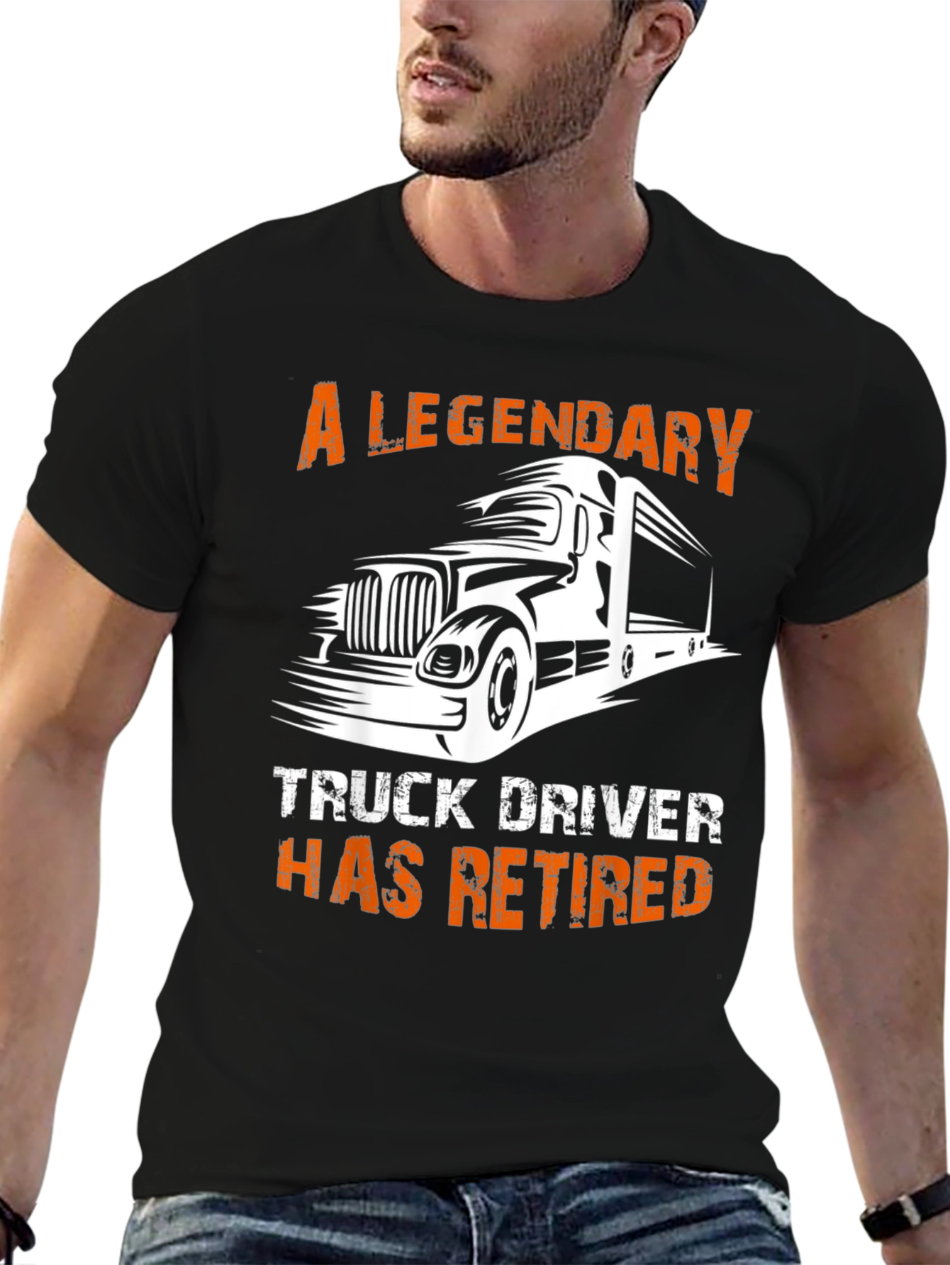 Legendary Retired Truck Driver T-Shirt - 6