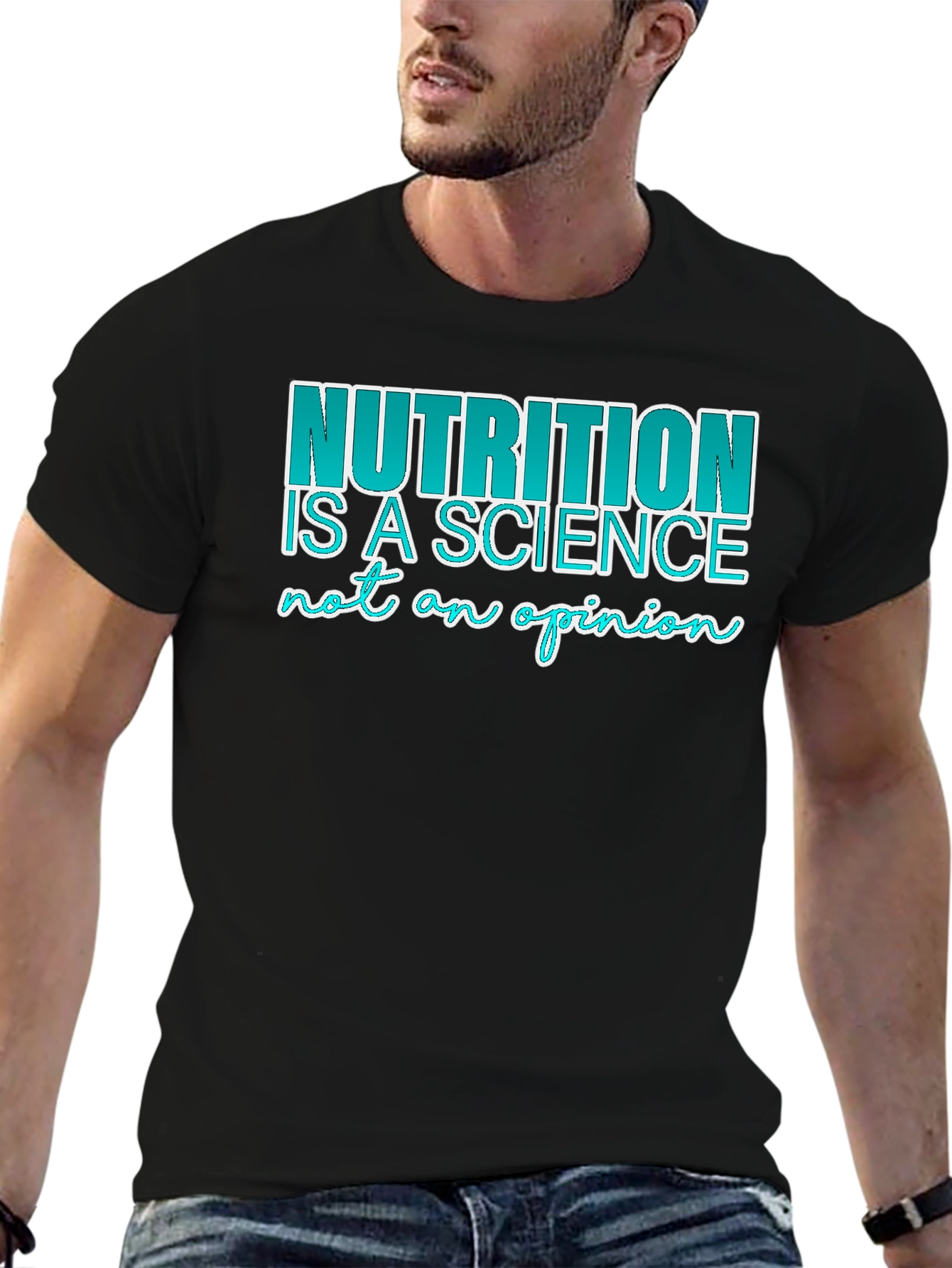 Black Nutrition Is A Science T-Shirt view 6
