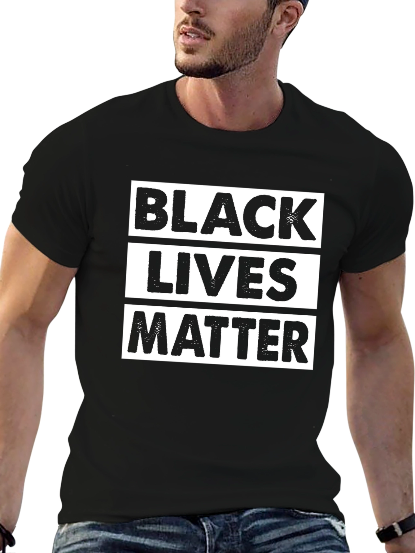 Black Black Lives Matter Graphic T-Shirt view 6