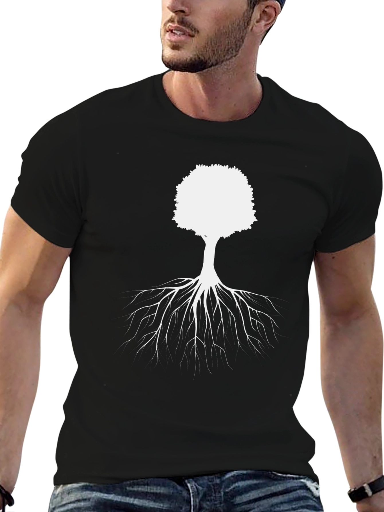 Tree of Life Graphic Tee - Stylish Black Cotton Blend - 6