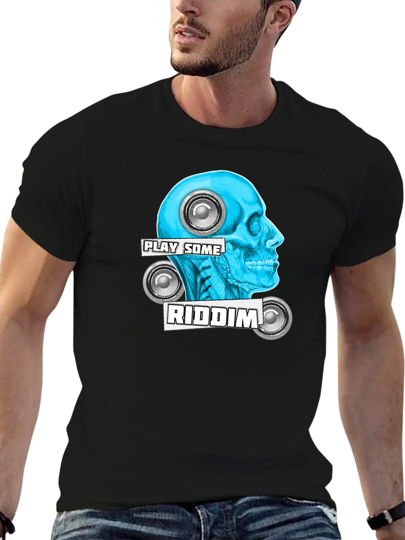 Play Some Riddim T-Shirt - Music Lover Tee - 6