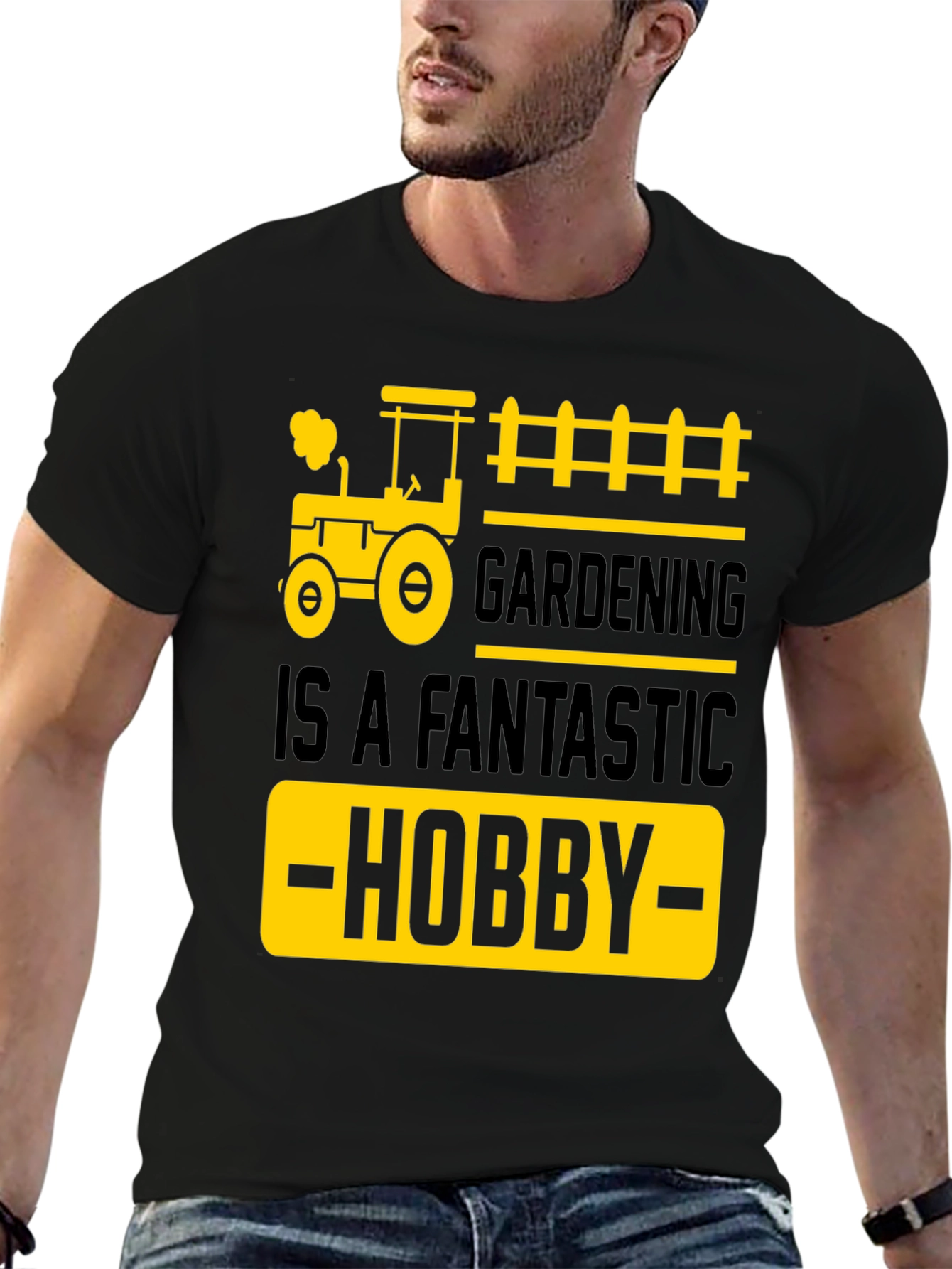 Gardening Hobby Black T-Shirt - 6