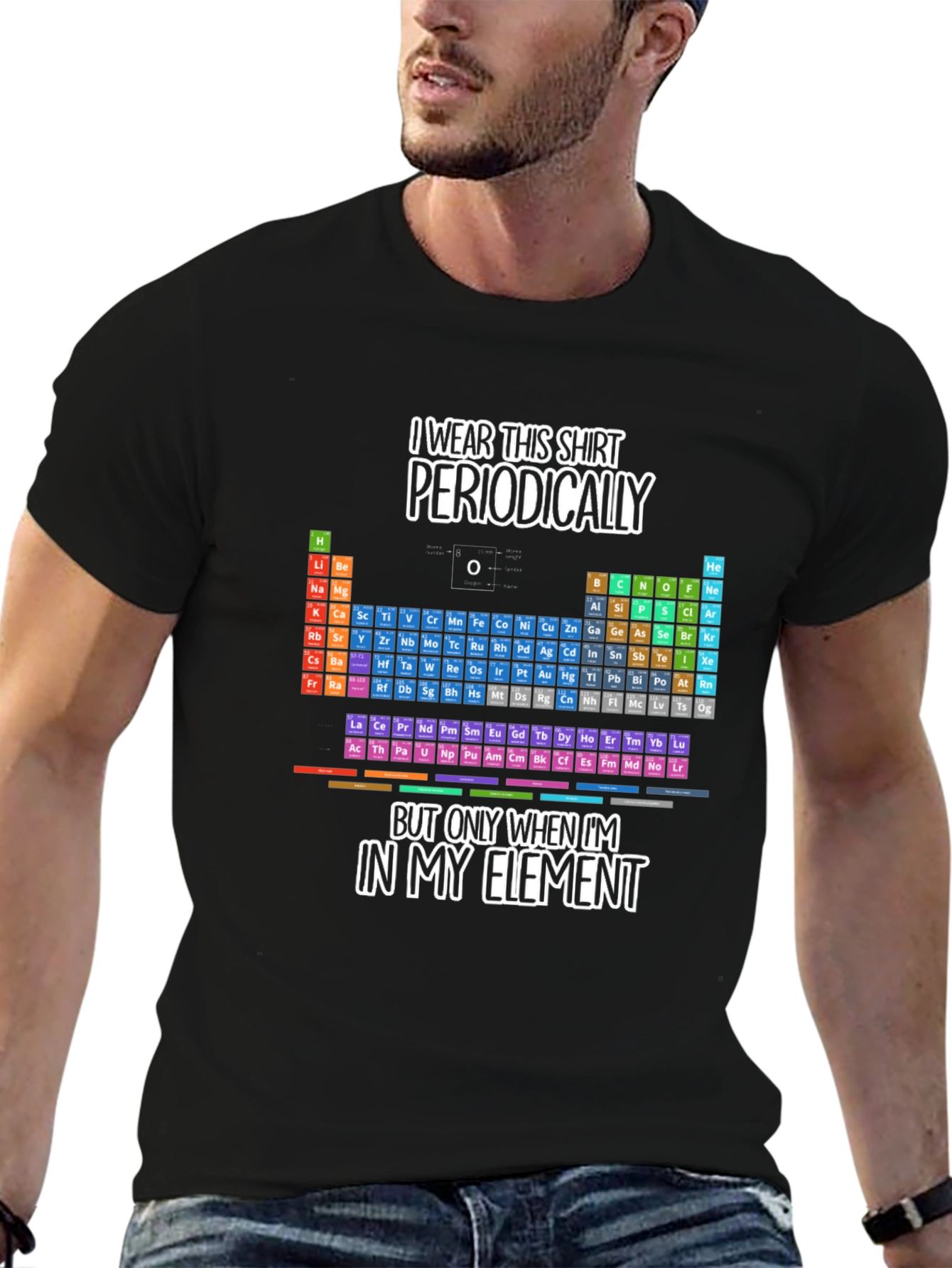 Periodic Table T-Shirt - "In My Element" Funny Science Tee - 6
