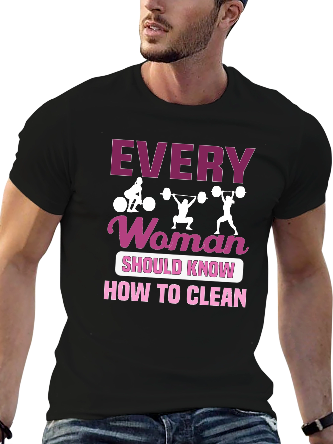 Black Every Woman Should Know How to Clean T-Shirt view 6