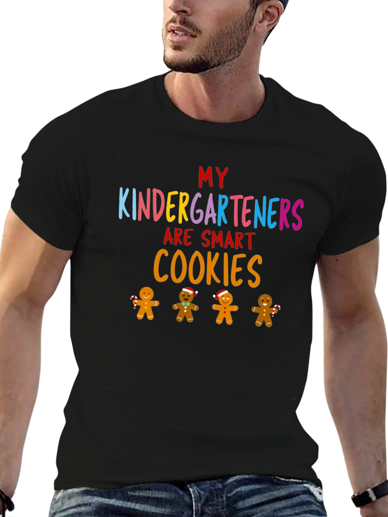 Kindergarten Teacher Christmas Cookies Shirt - 6