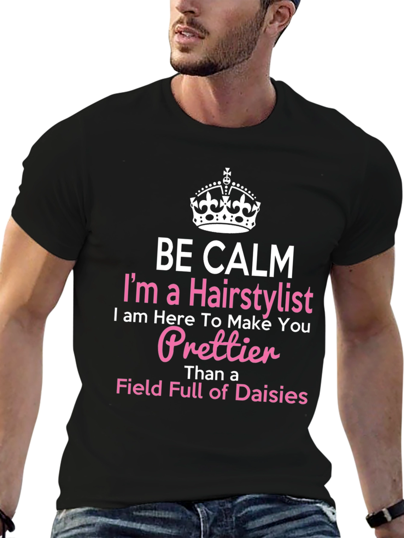 Be Calm I'm a Hairstylist T-Shirt - 6