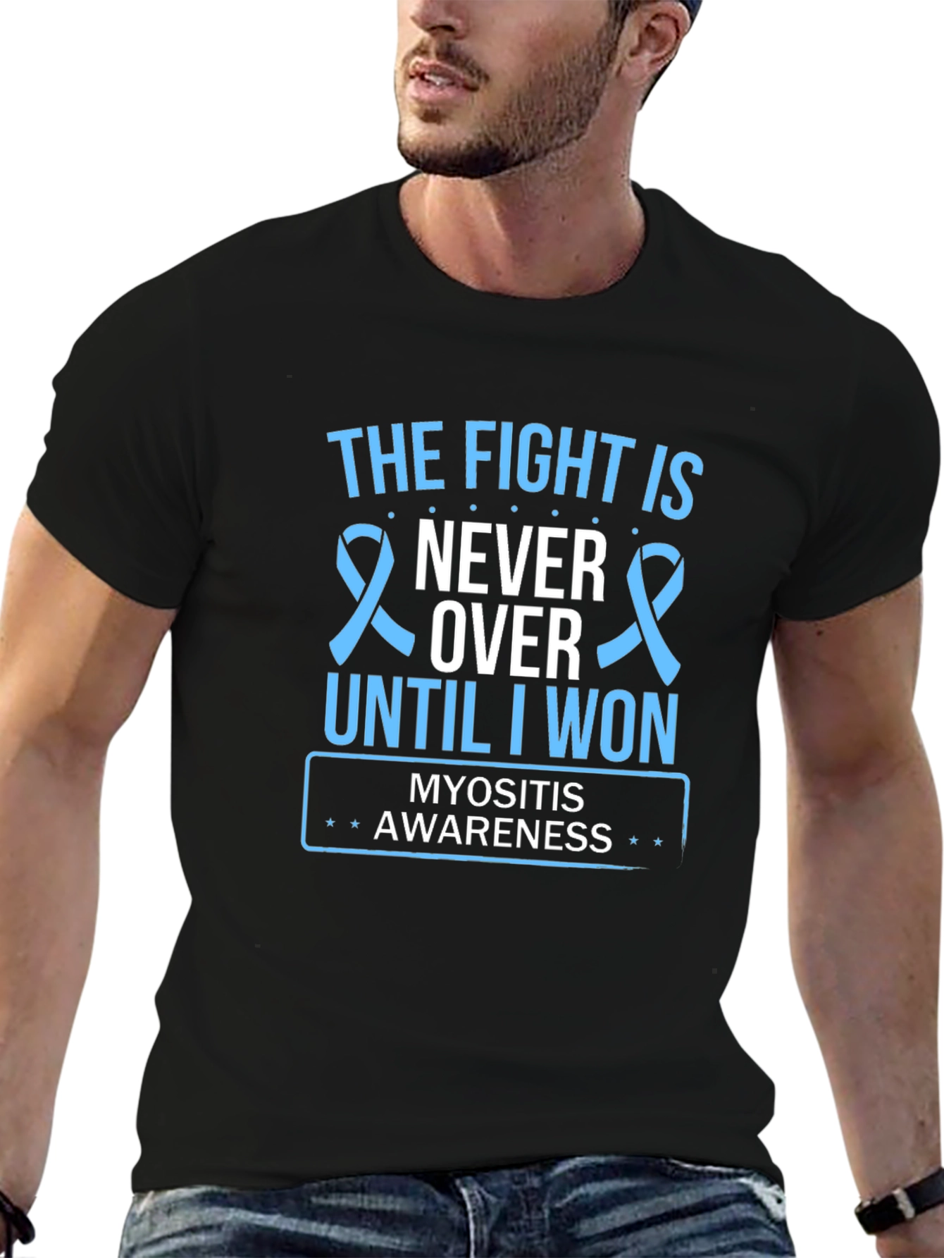 Myositis Awareness Ribbon T-Shirt - 6