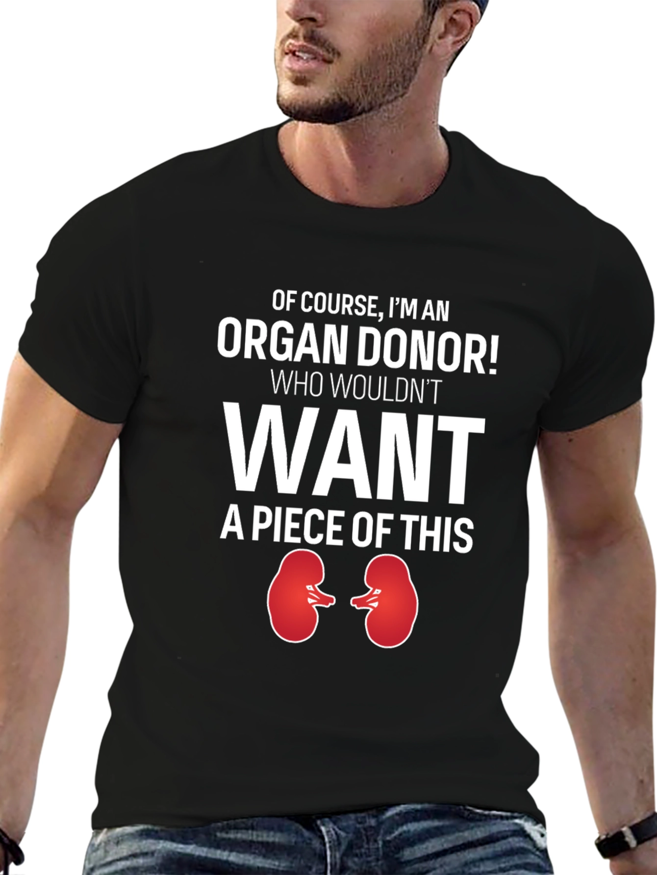 Black Organ Donor T-Shirt: Want a Piece of This? view 6