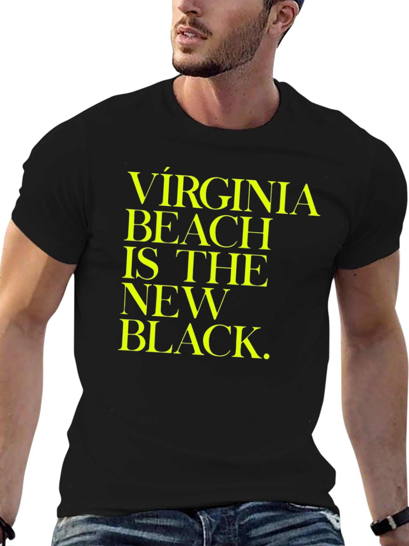 Black Virginia Beach Is The New Black Tee view 6